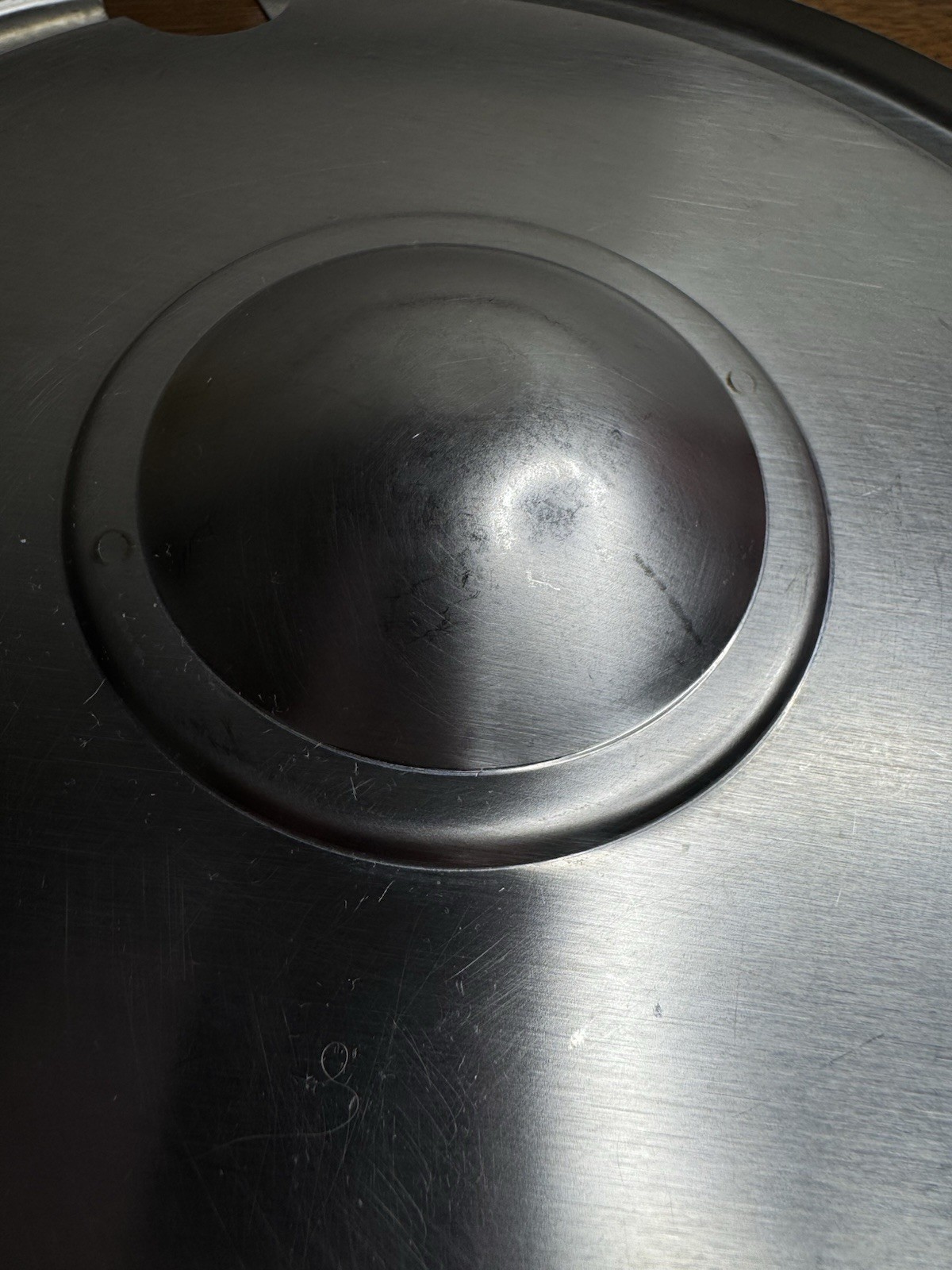 Vollrath 9.5” Stainless Steel Slotted Soup Inset Lid Cover USA Steam Table