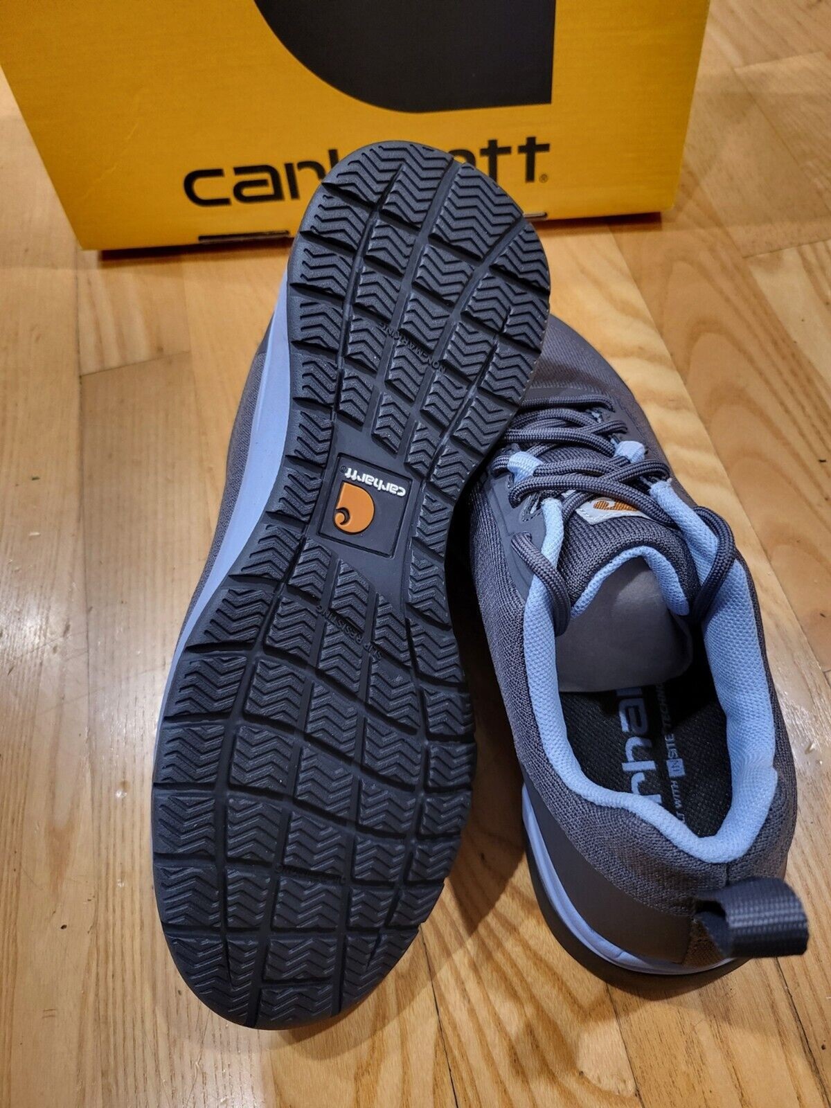Carhartt Force 3 SD Women’s Soft Toe Work Shoe Charcoal/Blue Size 8 M