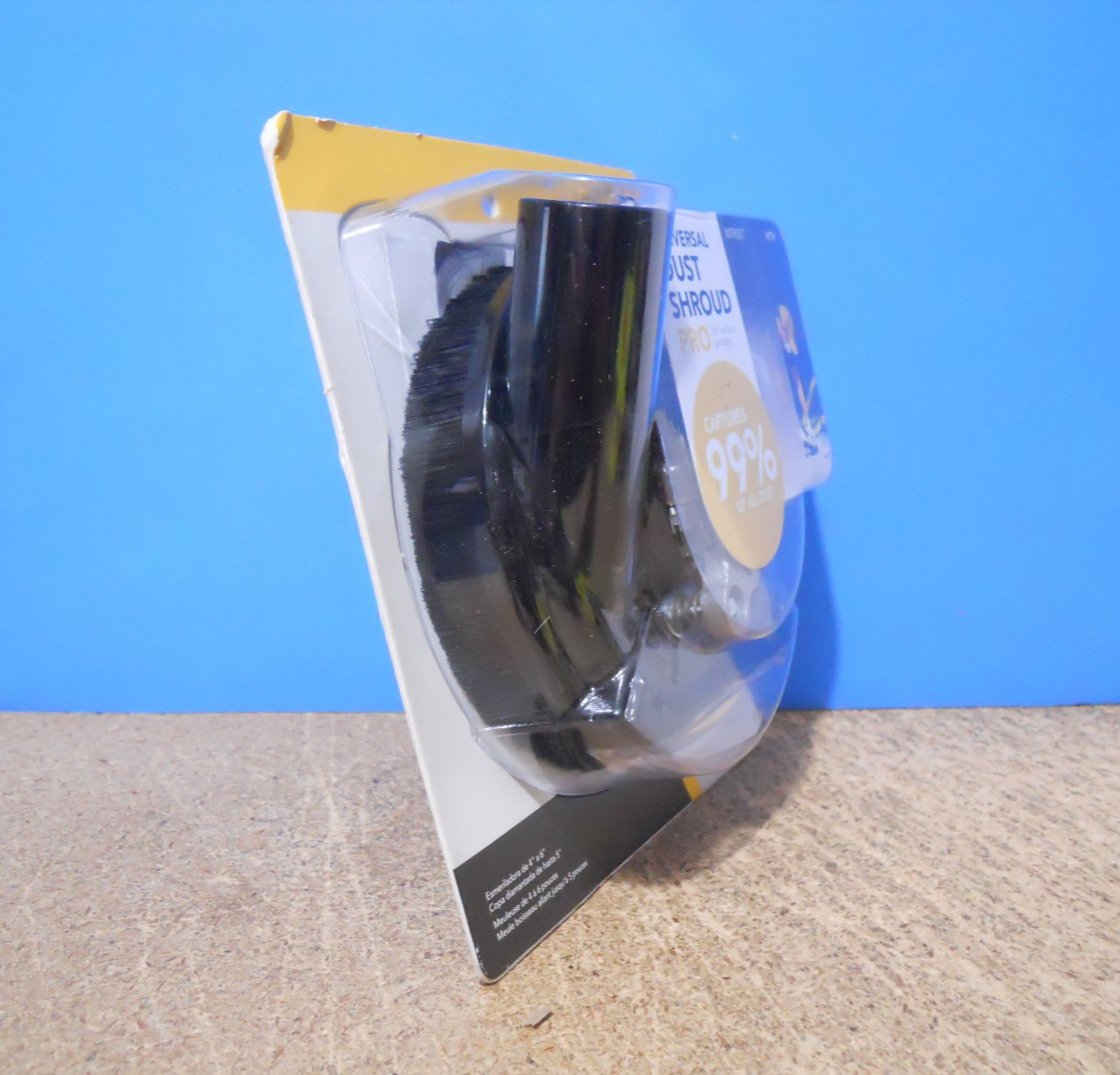 Dustless Technologies 5 in. Universal Dust Shroud Pro for 4 & 6” Angle Grinders