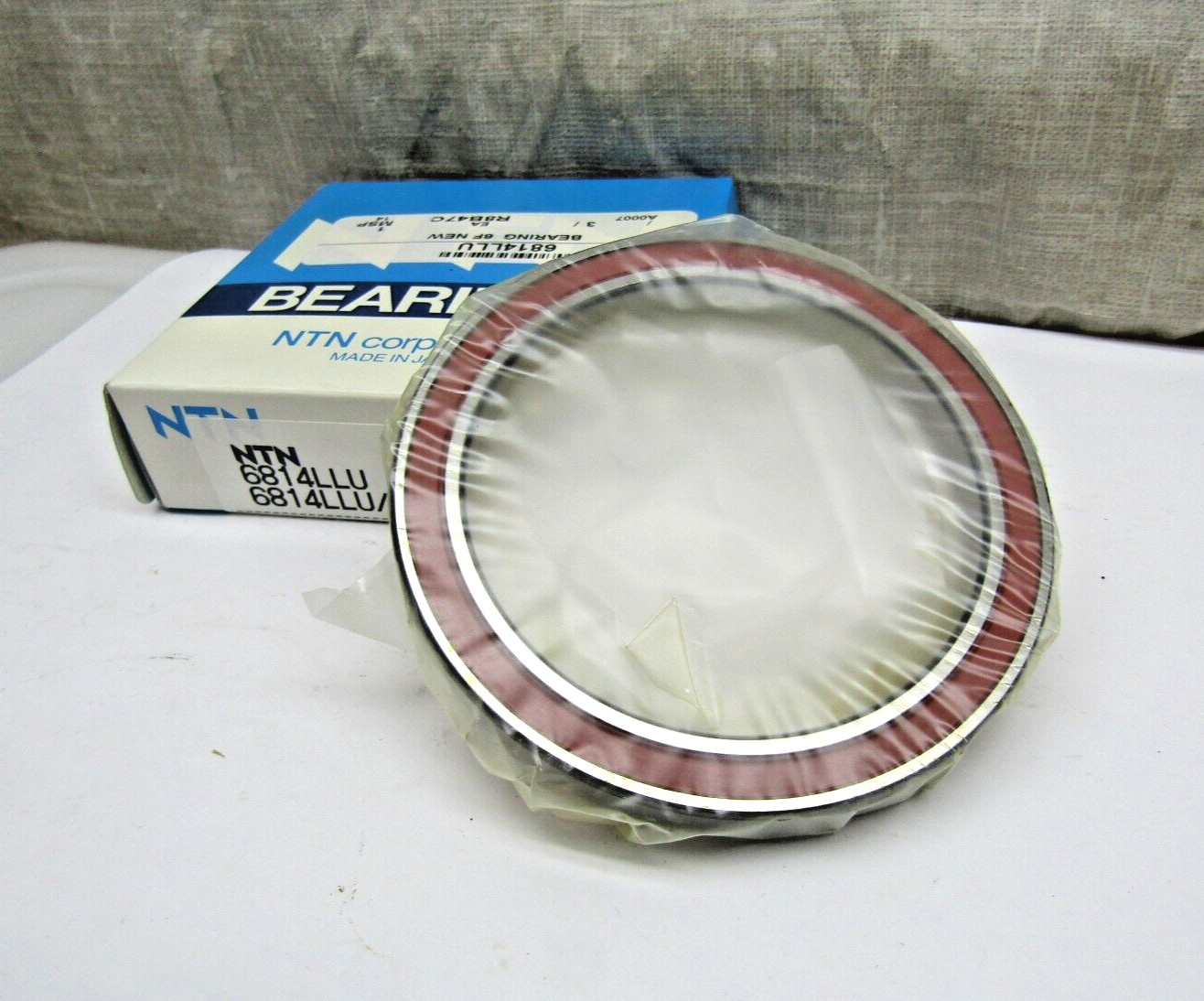 NTN 6814LLU 70mm X 90mm X 10mm Sealed Bearing