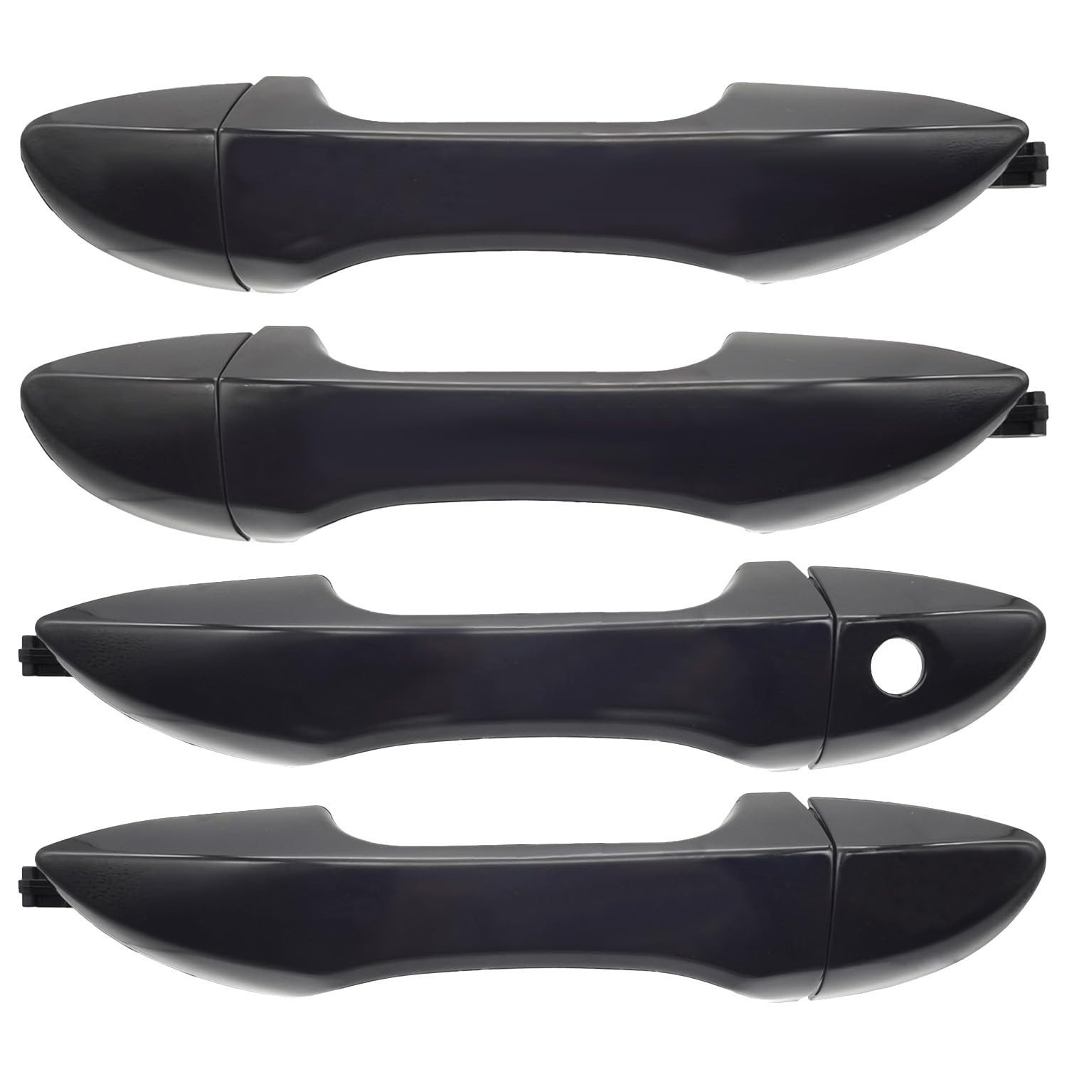 Set of 4 Exterior Door Handles for Toyota Corolla 2014-2019 OEM Replacement