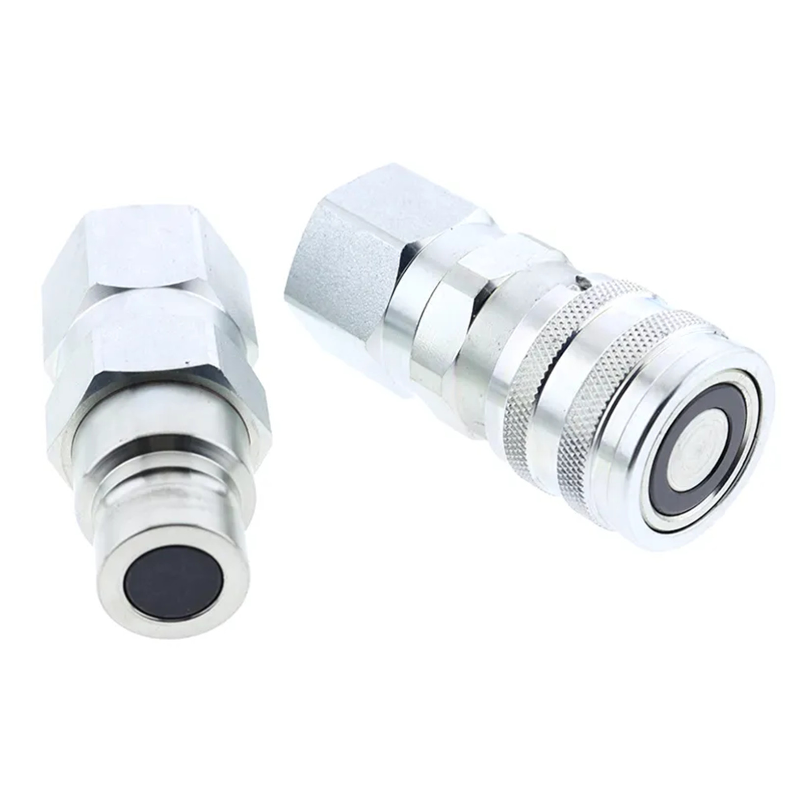 Hydraulic Flat Face Quick Coupler Set 195-6525 195-6526 for Caterpillar Loaders