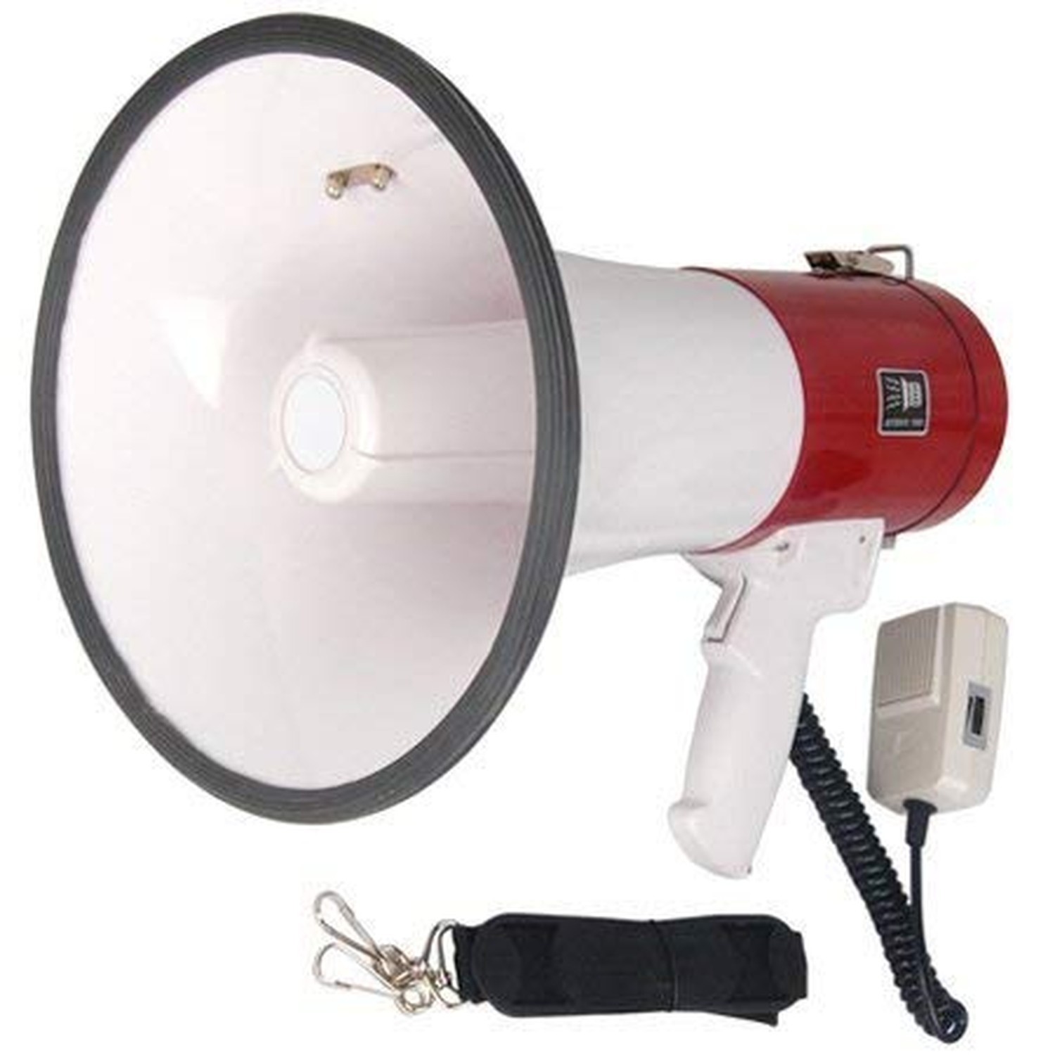 EX ELECTRONIX EXPRESS Rechargeable 50 Watt Loud Megaphone with Siren Bullhorn…