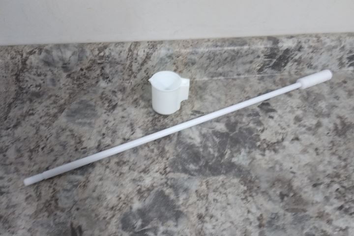 Cole-Parmer 036.100 100 mL 3.381 Oz Capacity 24 In Overall L PTFE Dipper