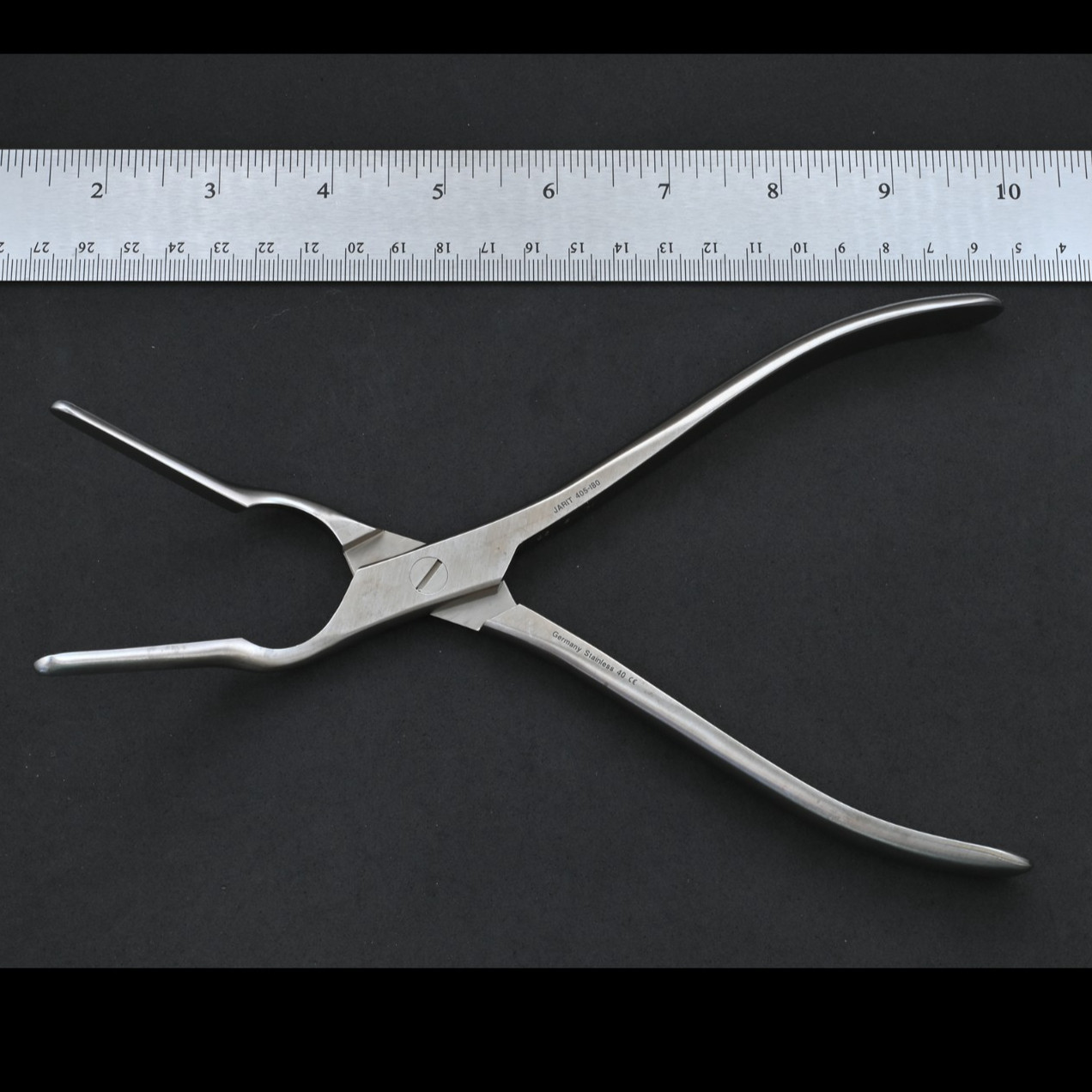 Integra Jarit 405-180 Asch Septum Straightening Forceps 8¾ in Angled