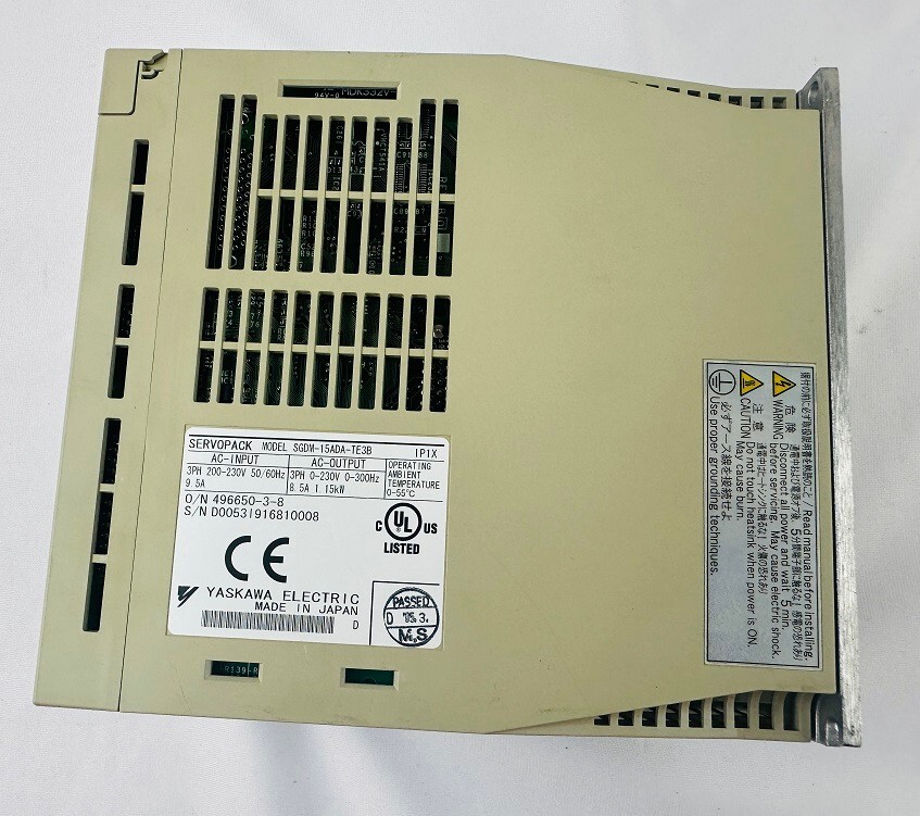 Yaskawa SGDM-15ADA-TE3B Sigma II Series Servopack Servo Drive