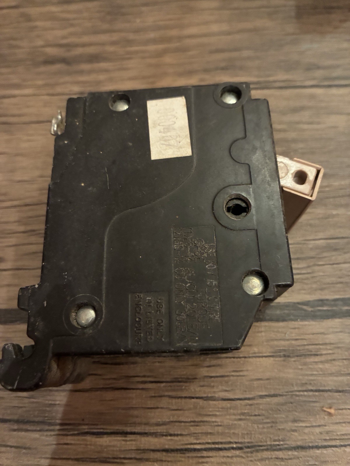 30A 2-Pole Circuit Breaker 201-250V AC Manual Reset Screw Terminal K 30/30