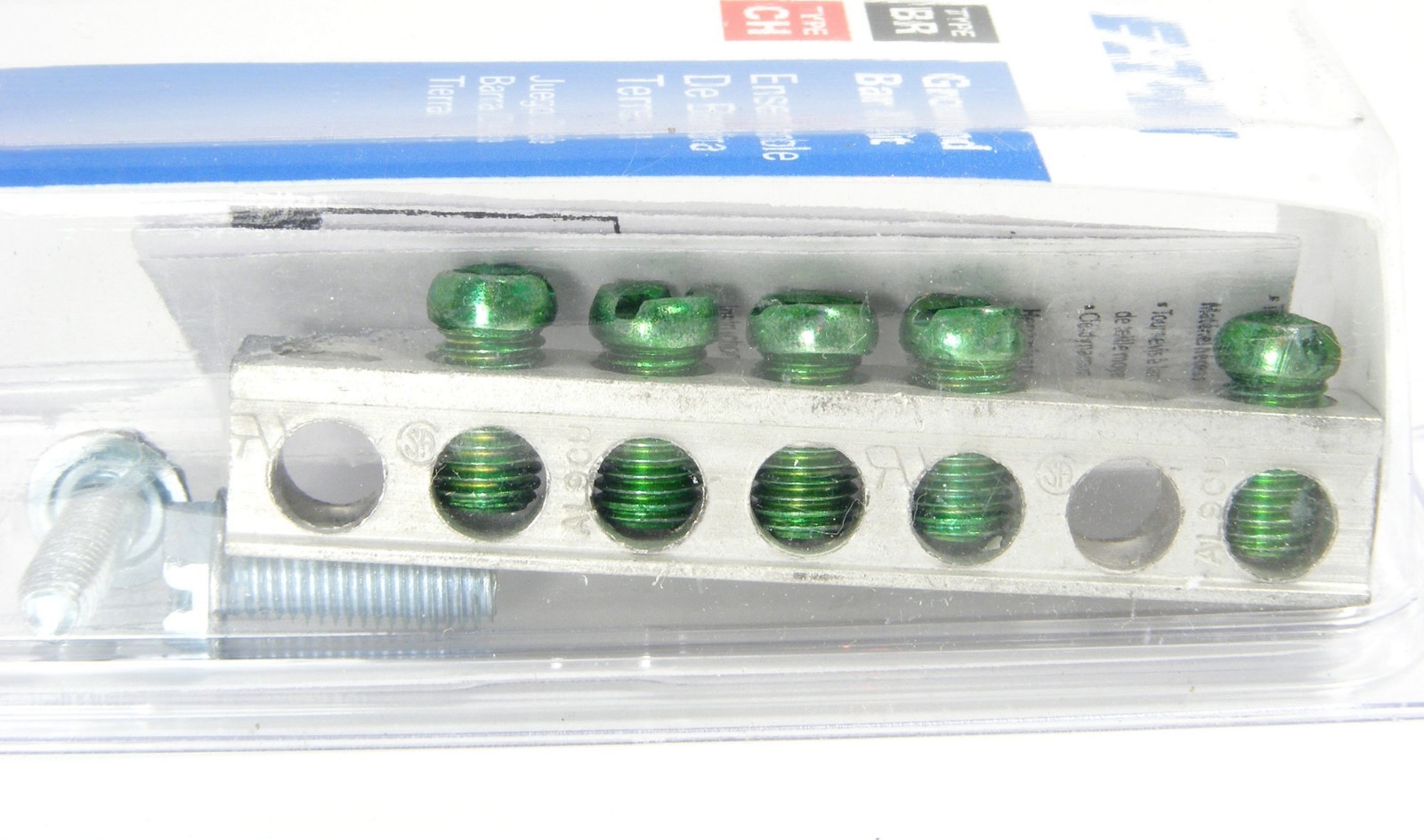 NEW Eaton Cutler-Hammer GBK5 GBK5CS Ground Bar Kit, 5-Terminal, Clamshell Pack