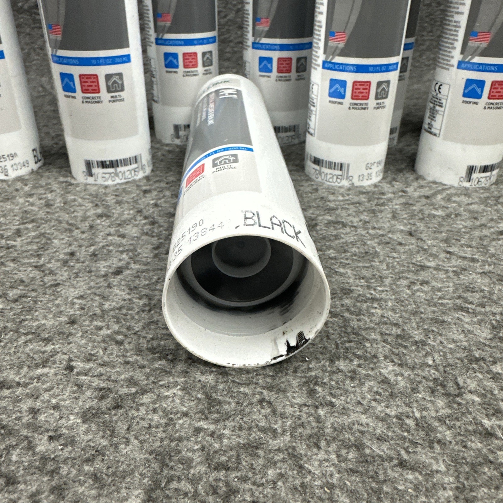 11 Pack Chemlink M-1 Black Universal Structural Adhesive & Sealant Cartridge NEW