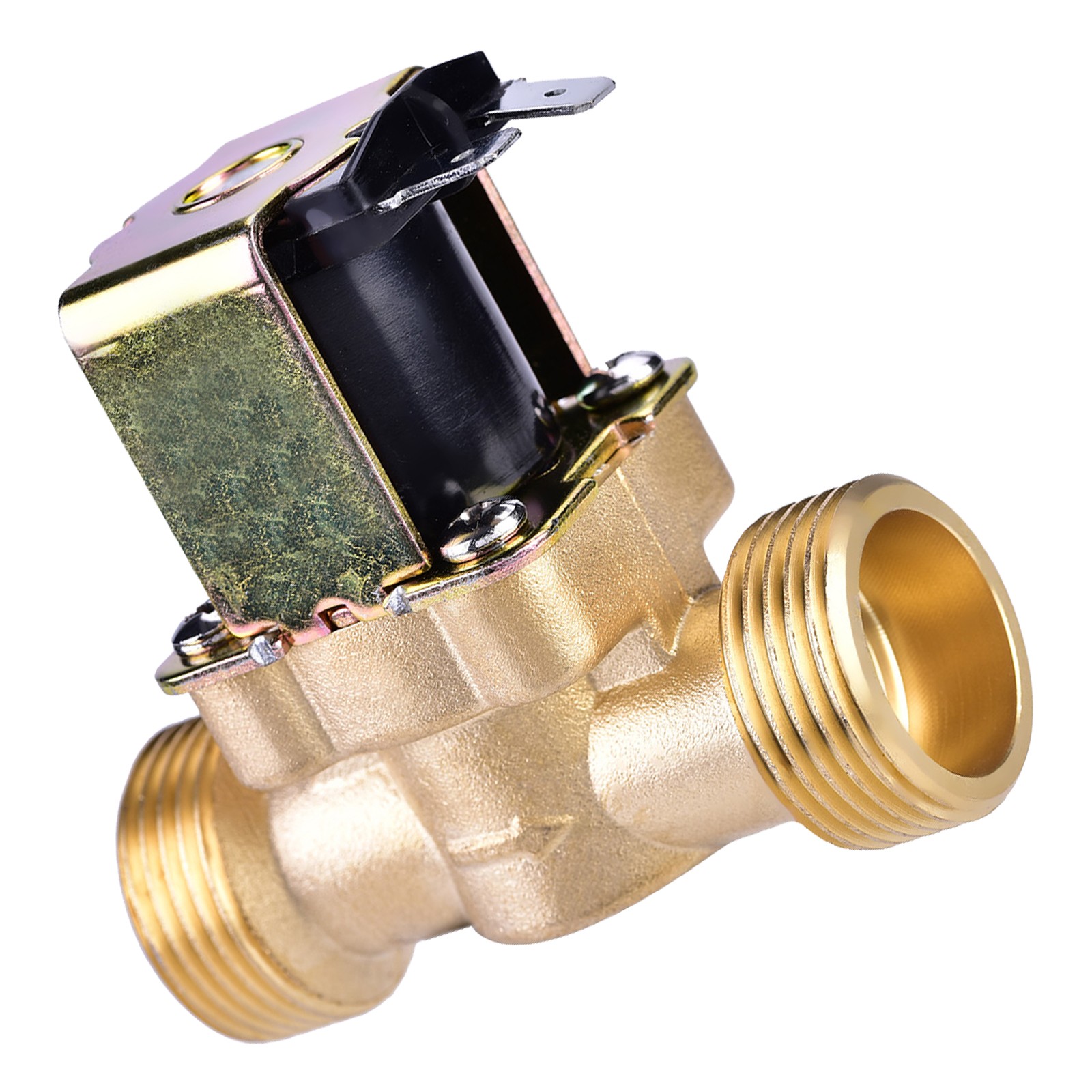 3/4 DC 24V Normally Closed Brass Electric Solenoid Magnetic Valve For Water