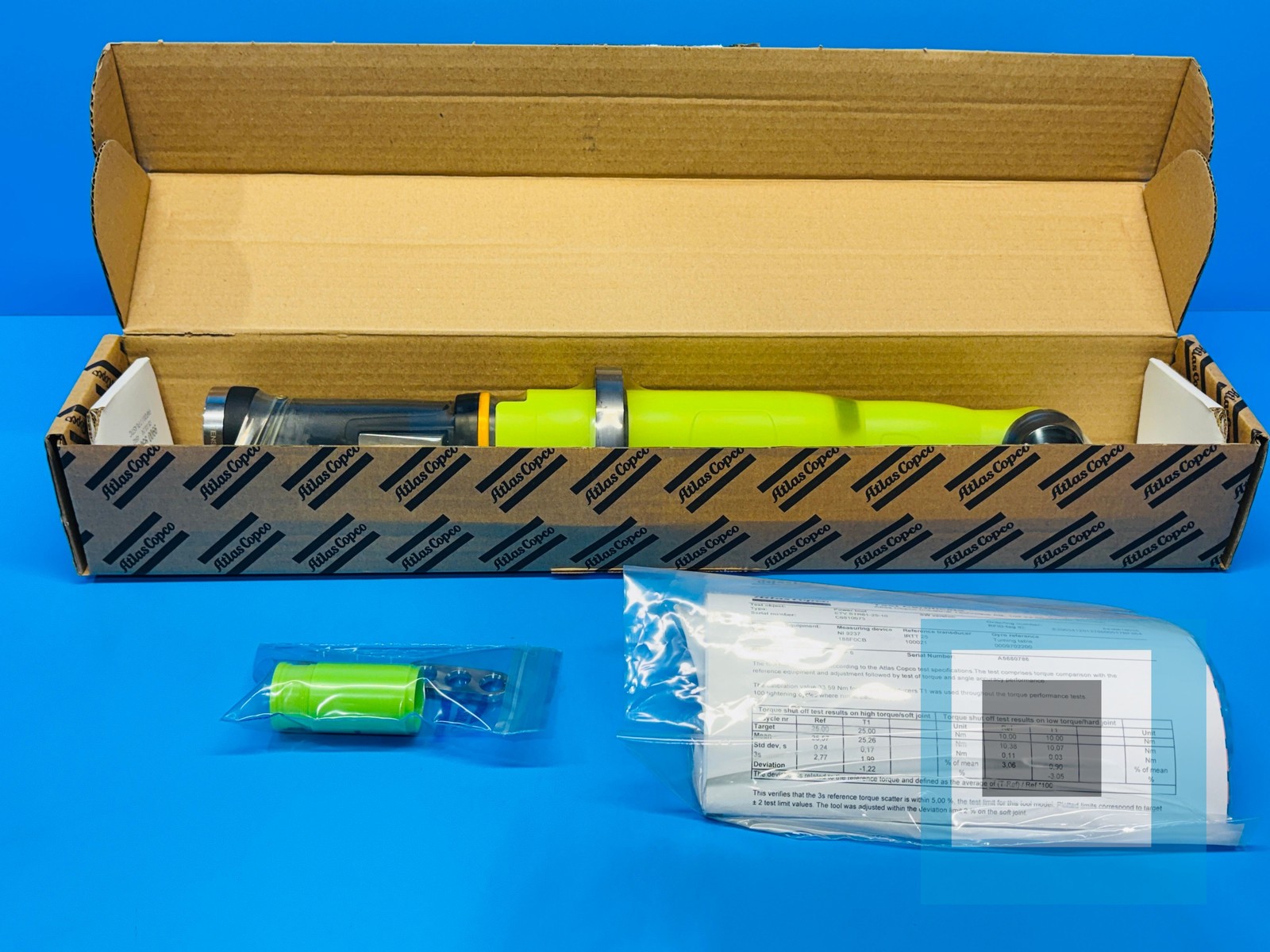 Atlas Copco ETV STR61-25-10 EL. NUTRUNNER 8436616025 – NEW OPEN BOX