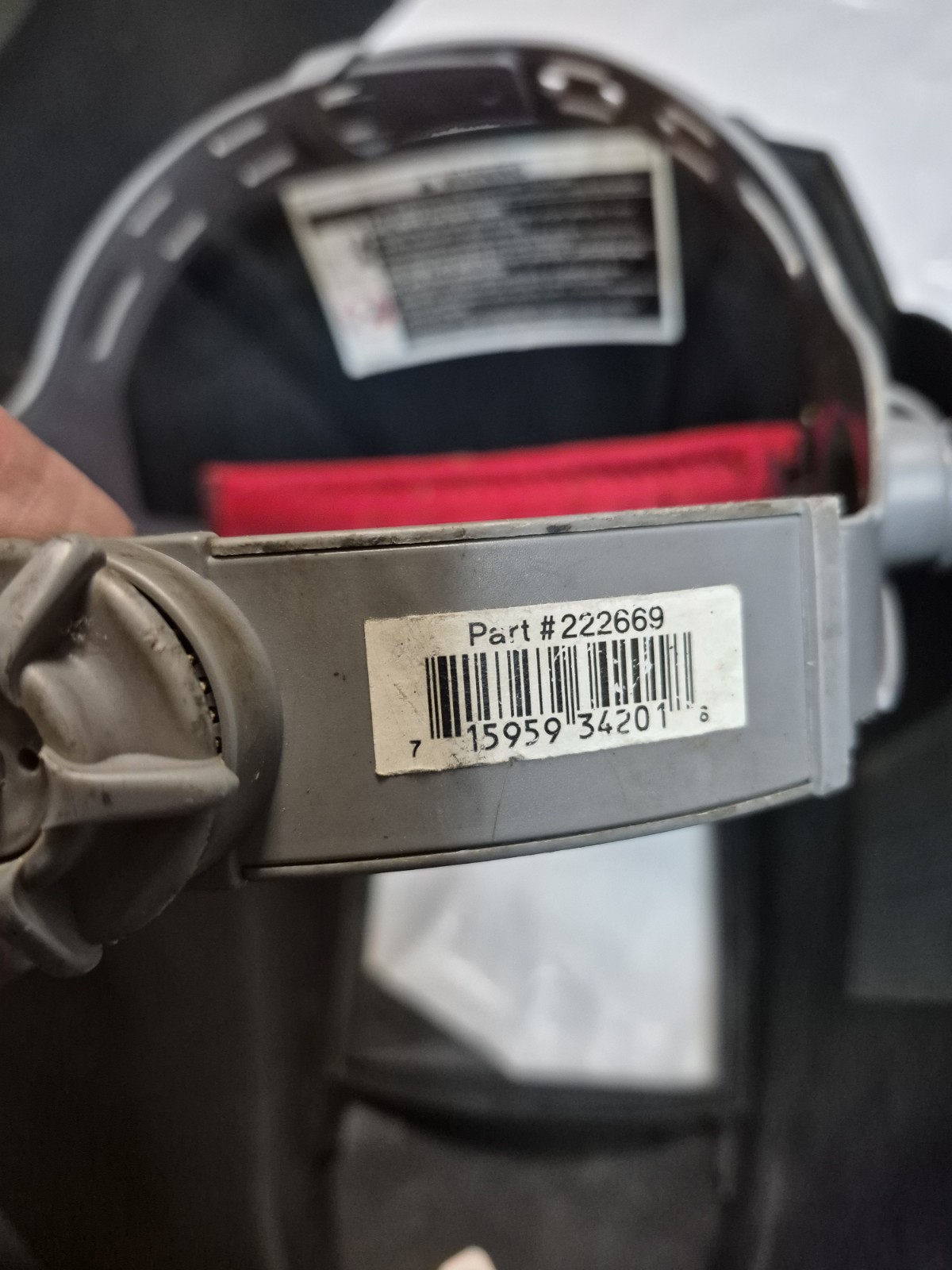 Miller Auto-Darkening Welding Helmet Graphics, Shell Only Set Up For Grinding,