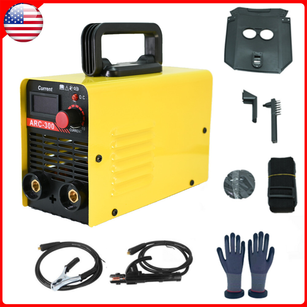 110V 300AMP Mini IGBT ARC Welding Machine Inverter DC MMA Electric Welder Stick