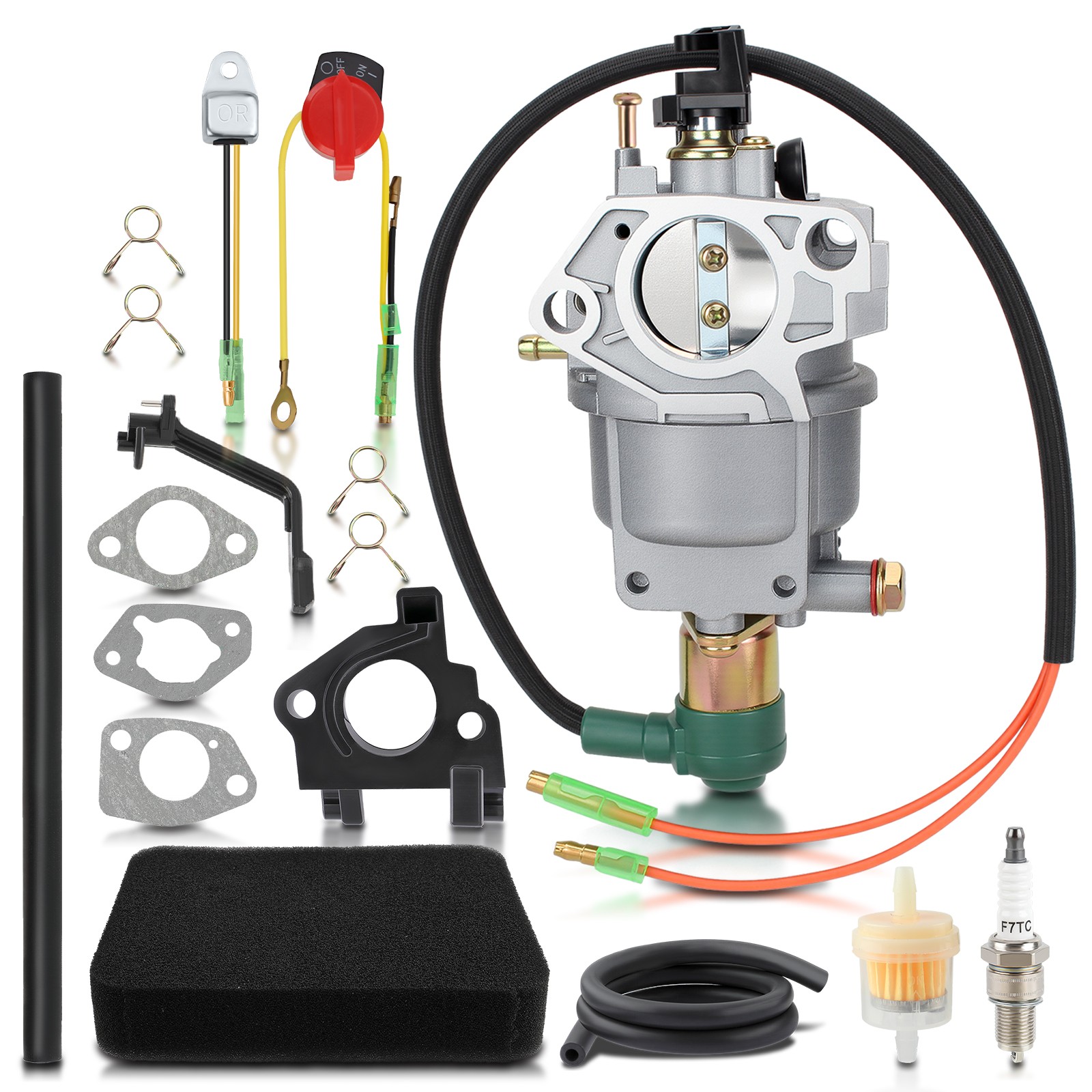 For Black Max BM 10700 HR BM 10700 D BM 10700 J 7,000 Watt Generator Carburetor