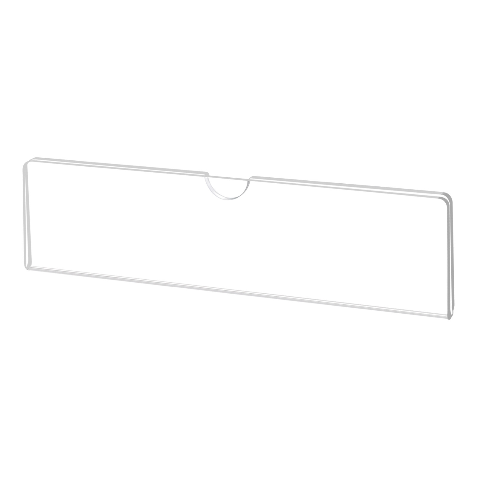 40pcs Office Name Plate Holders Acrylic for Wall Mount Desk Top Name Plates NEW