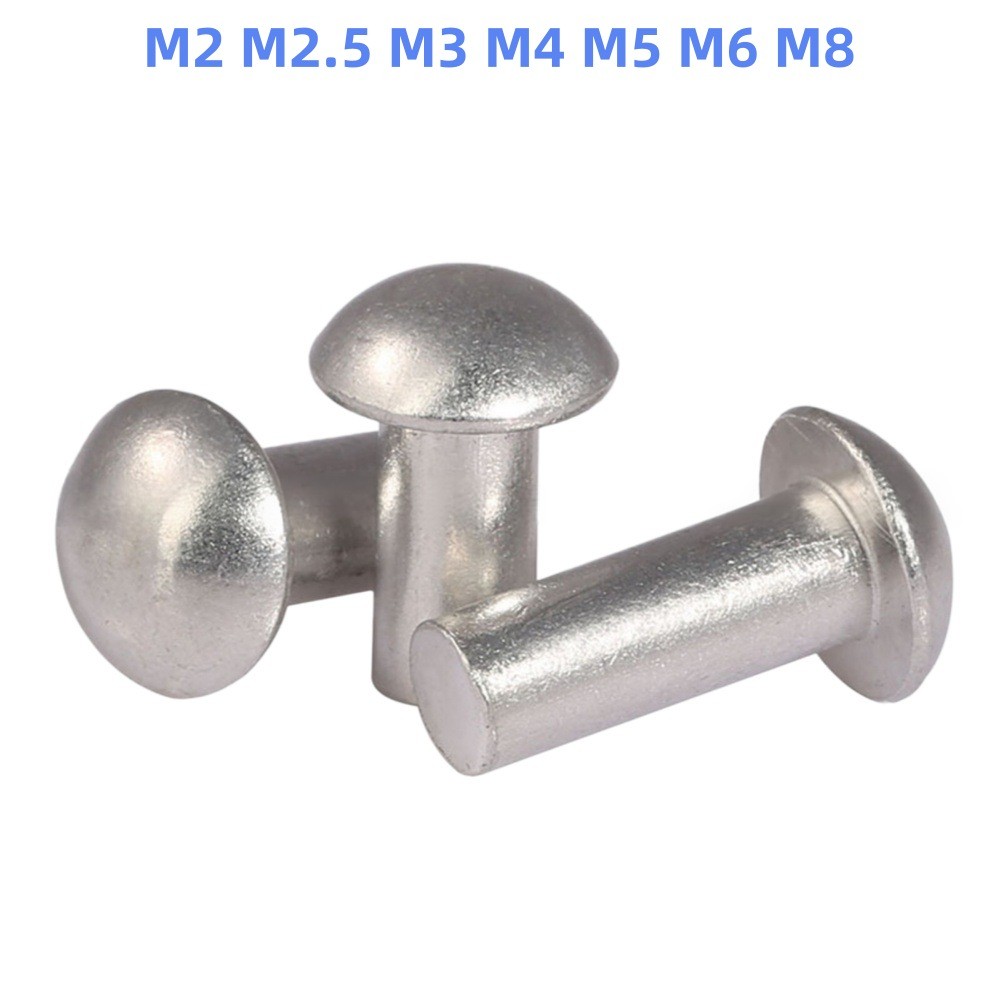 Aluminum Round Head Rivets DIN660 M2 M2.5 M3 M4 M5 M6 M8