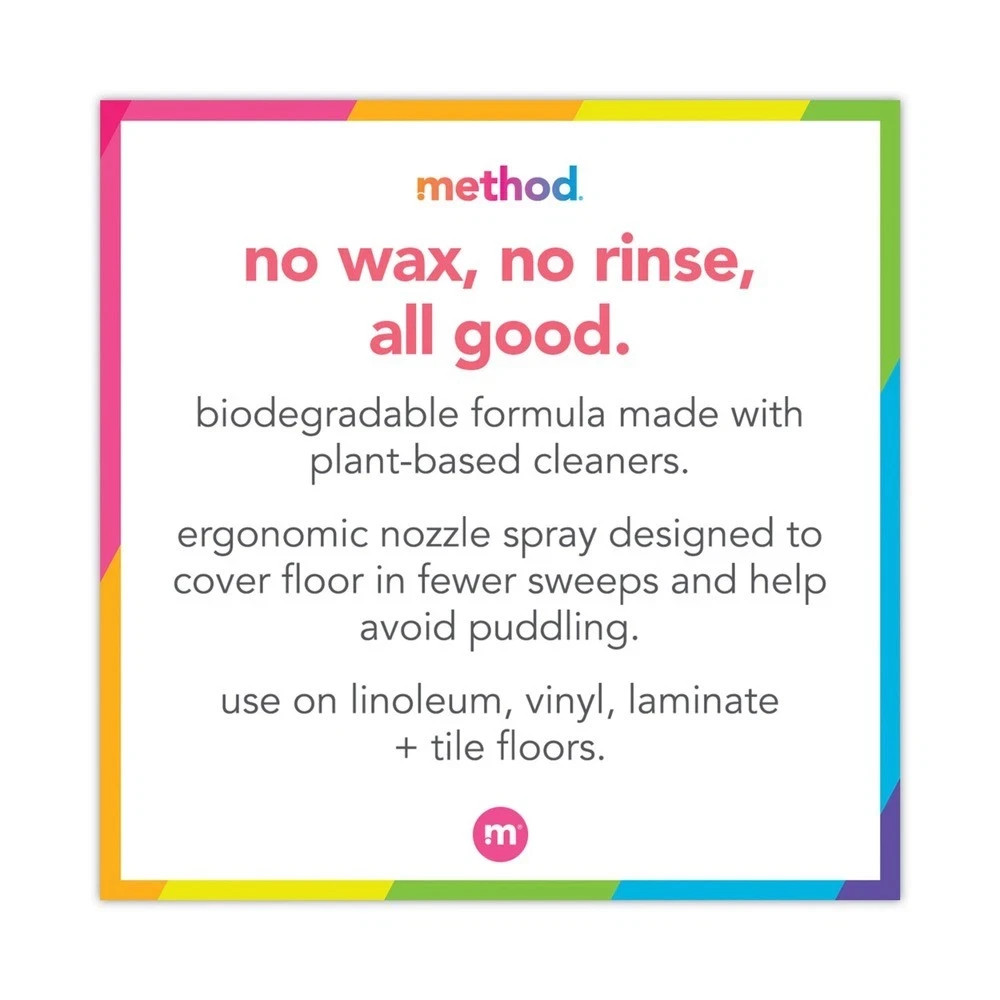 2 pack – Method Squirt & Mop Hard Floor Cleaner – Lemon Ginger – 25 Fl Oz each