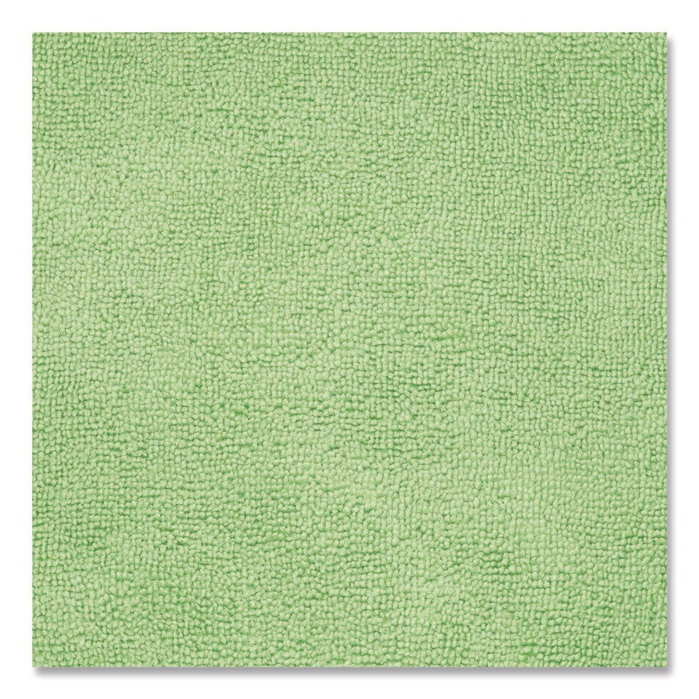 Boardwalk Microfiber Cloths, 12 x 12, Green, 12/Pack