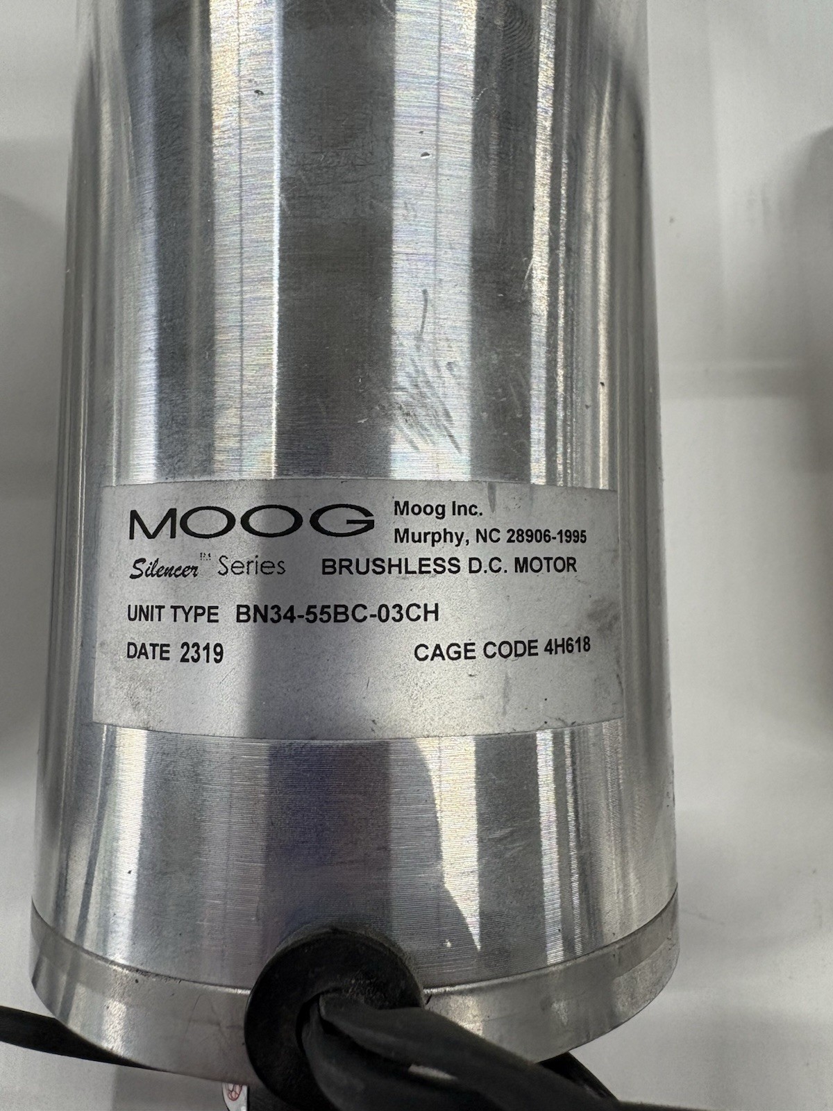 Moog BN34-55BC-03CH Brushless Motors 3 In Total.