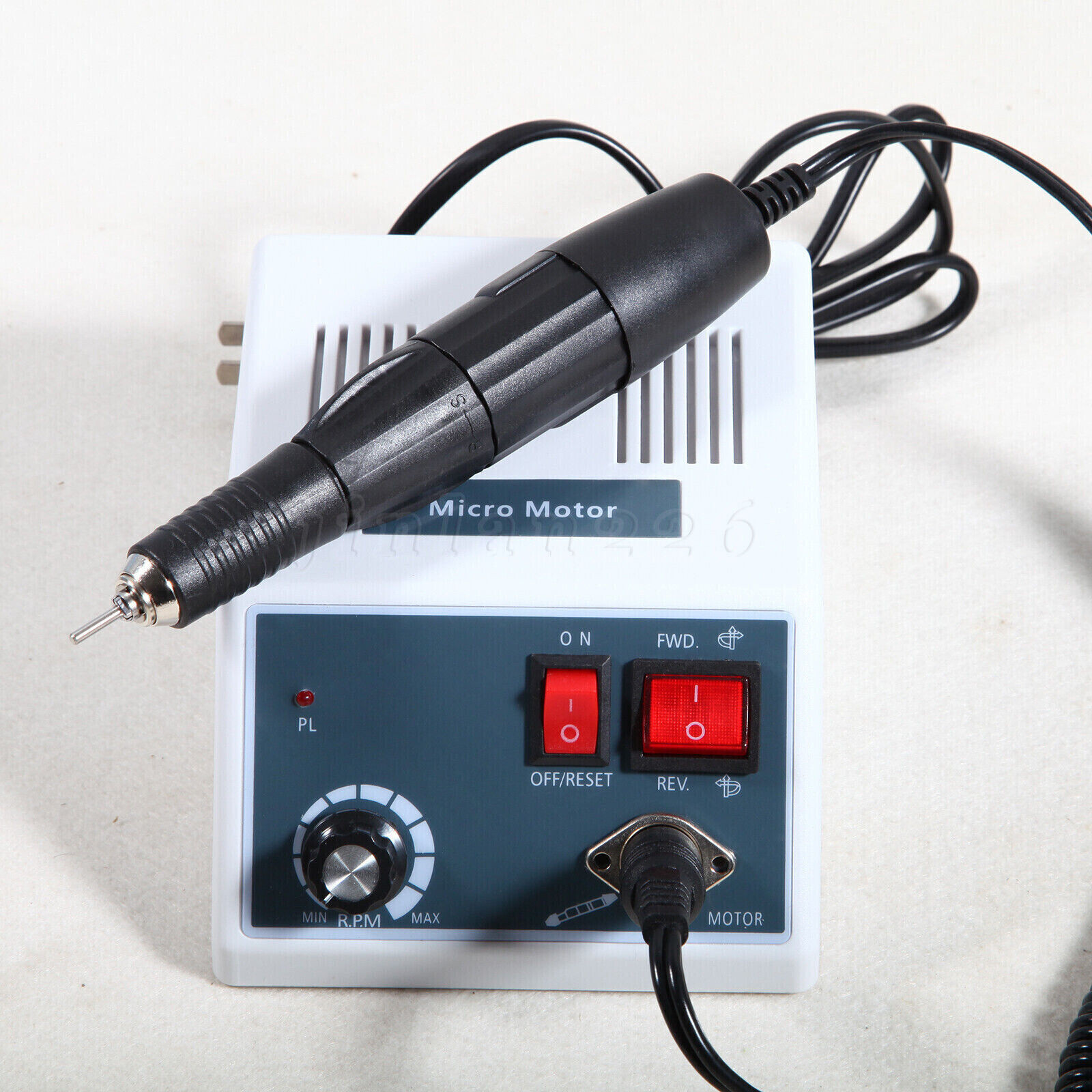 Dental Lab Electric Micromotor Polisher Unit with Micro Motor Handpiece 35K RPM