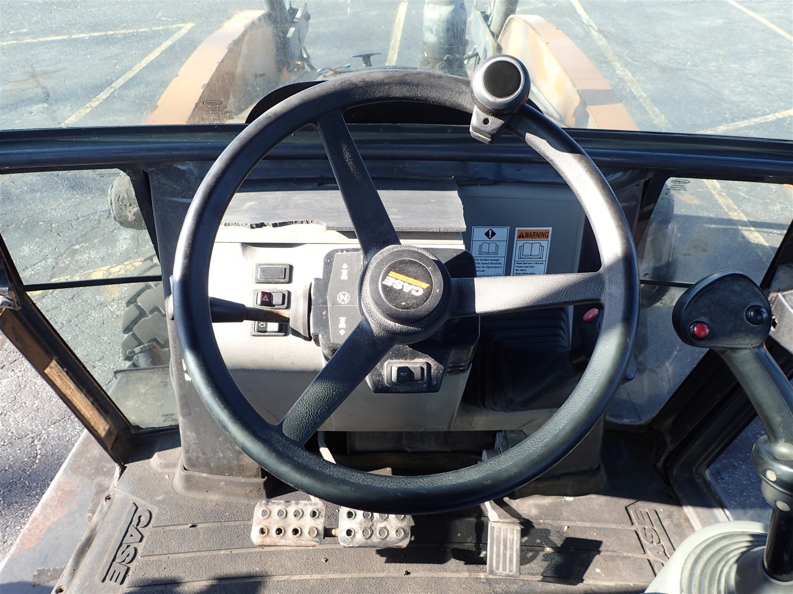 2021 Case Construction 570N EP 4×4 Skip Loader Enclosed Cab Tractor
