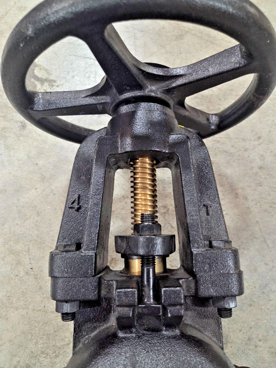 Milwaukee Valve 2885-M-4, 4″ Cast Iron Flanged Gate Valve, 125S, 200WOG, B0029