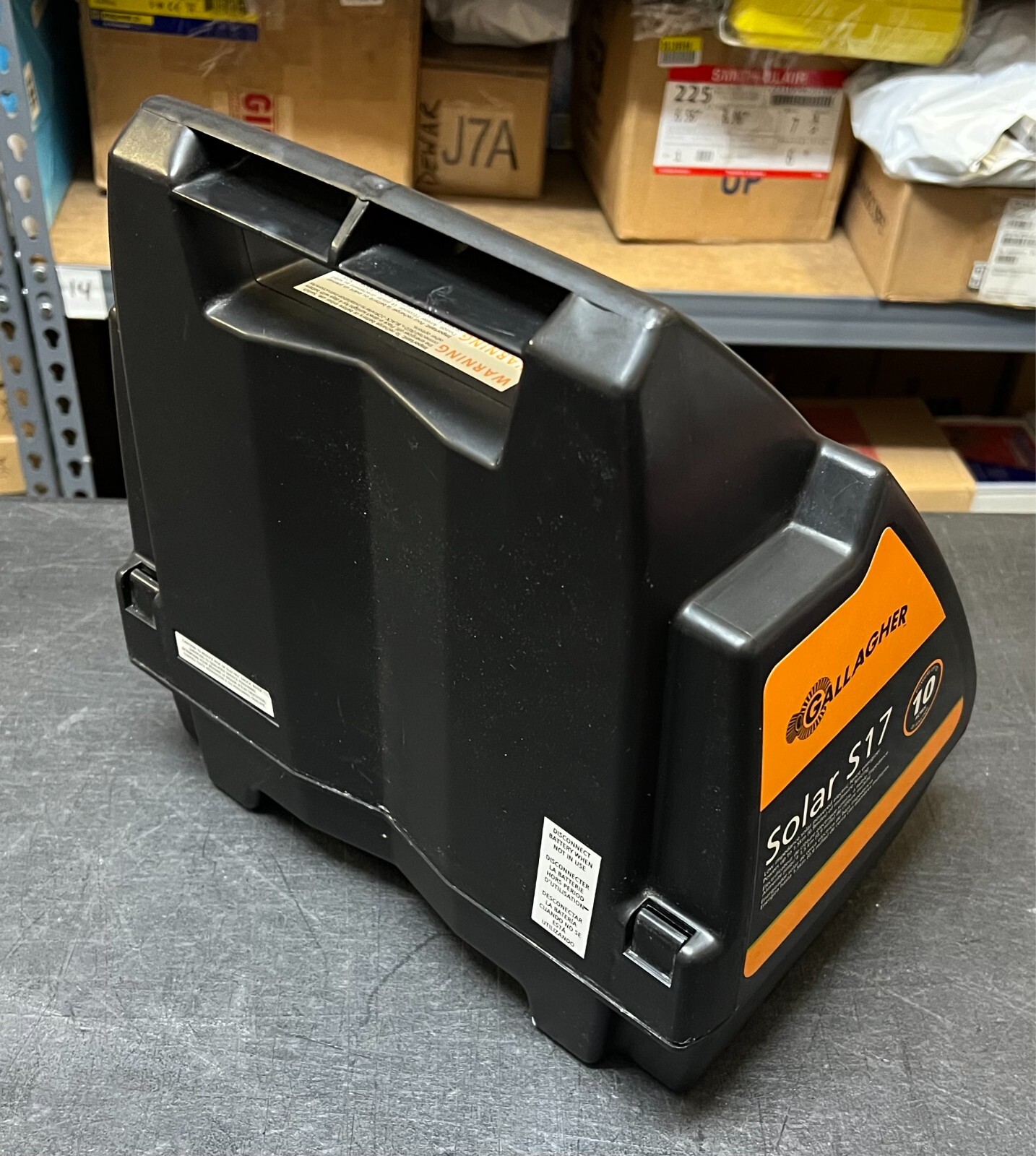 Gallagher Portable Solar Electric Fence Energizer S17