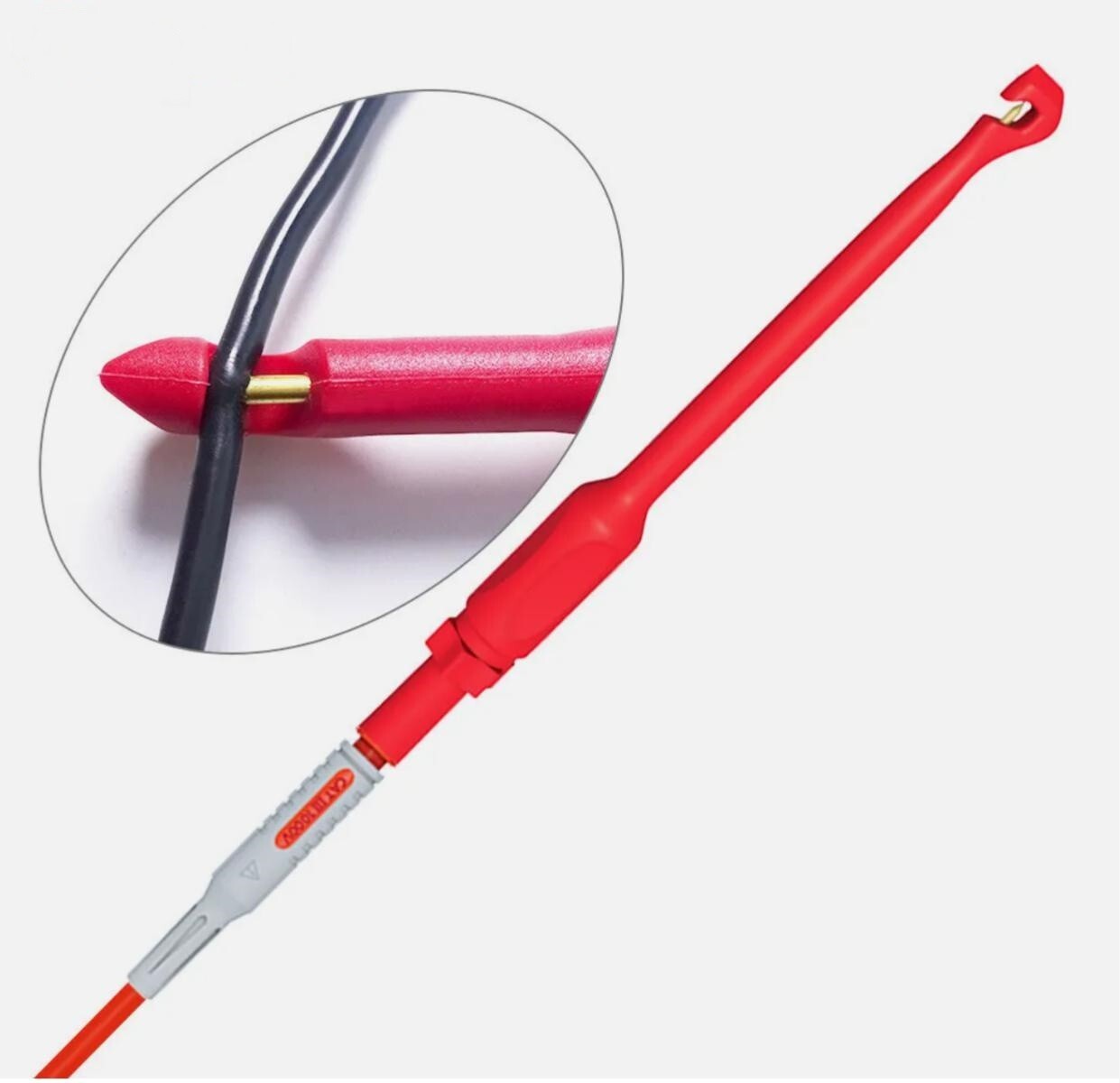 Automotive Test Leads Kit Puncture Probes + Soft Case for FLUKE Multimeter