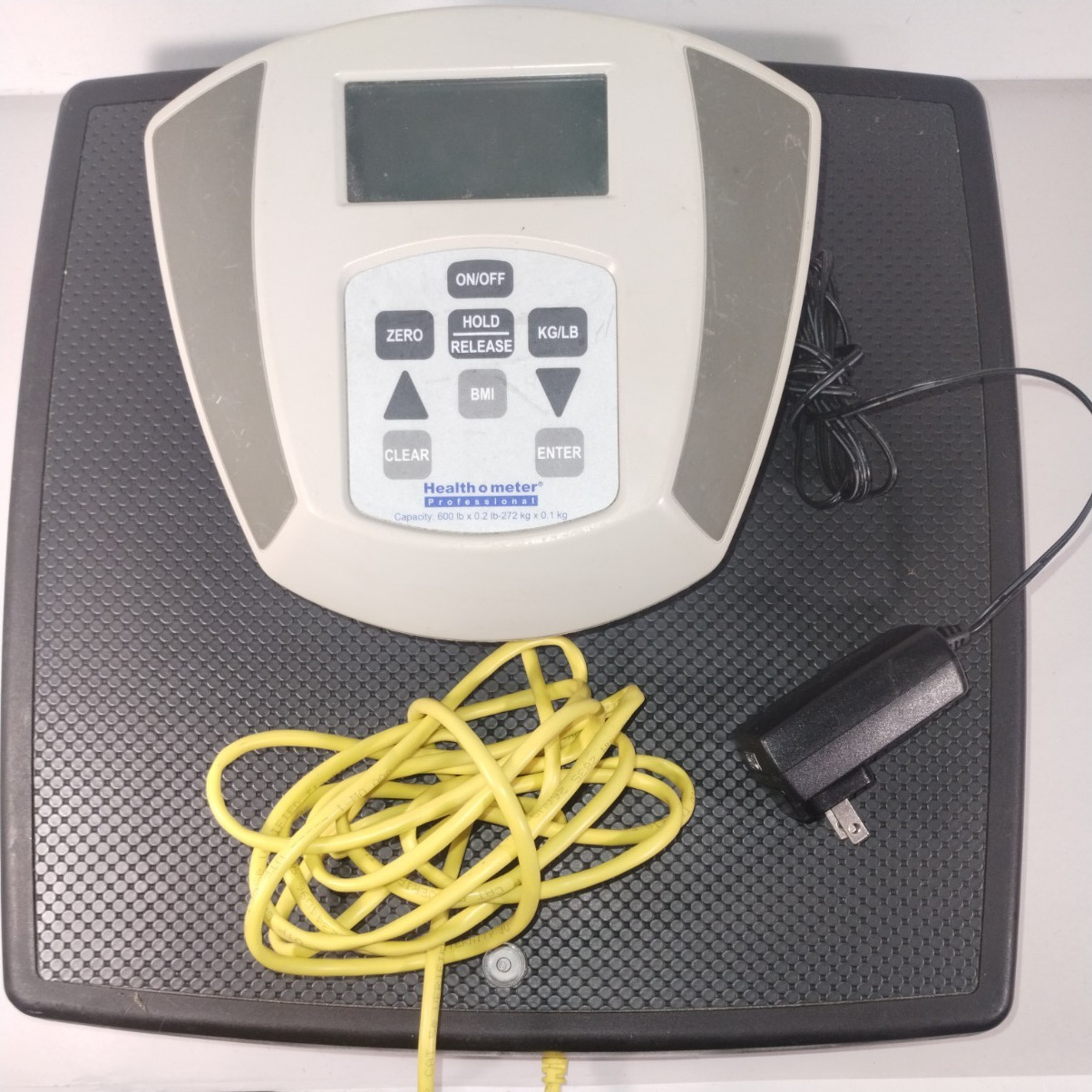 Digital Medical Weighing 660 LB Scale Model 752KL Health O Meter Remote Display
