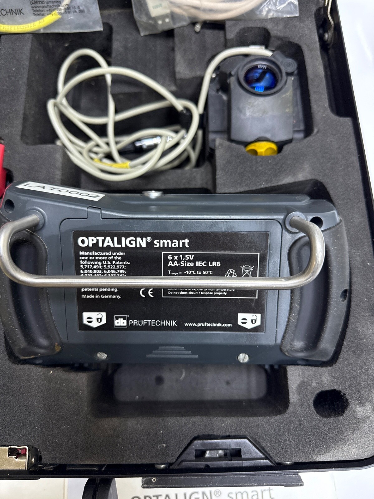 Pruftechnik Optalign Smart Laser Shaft Alignment Tool ALI 12.200