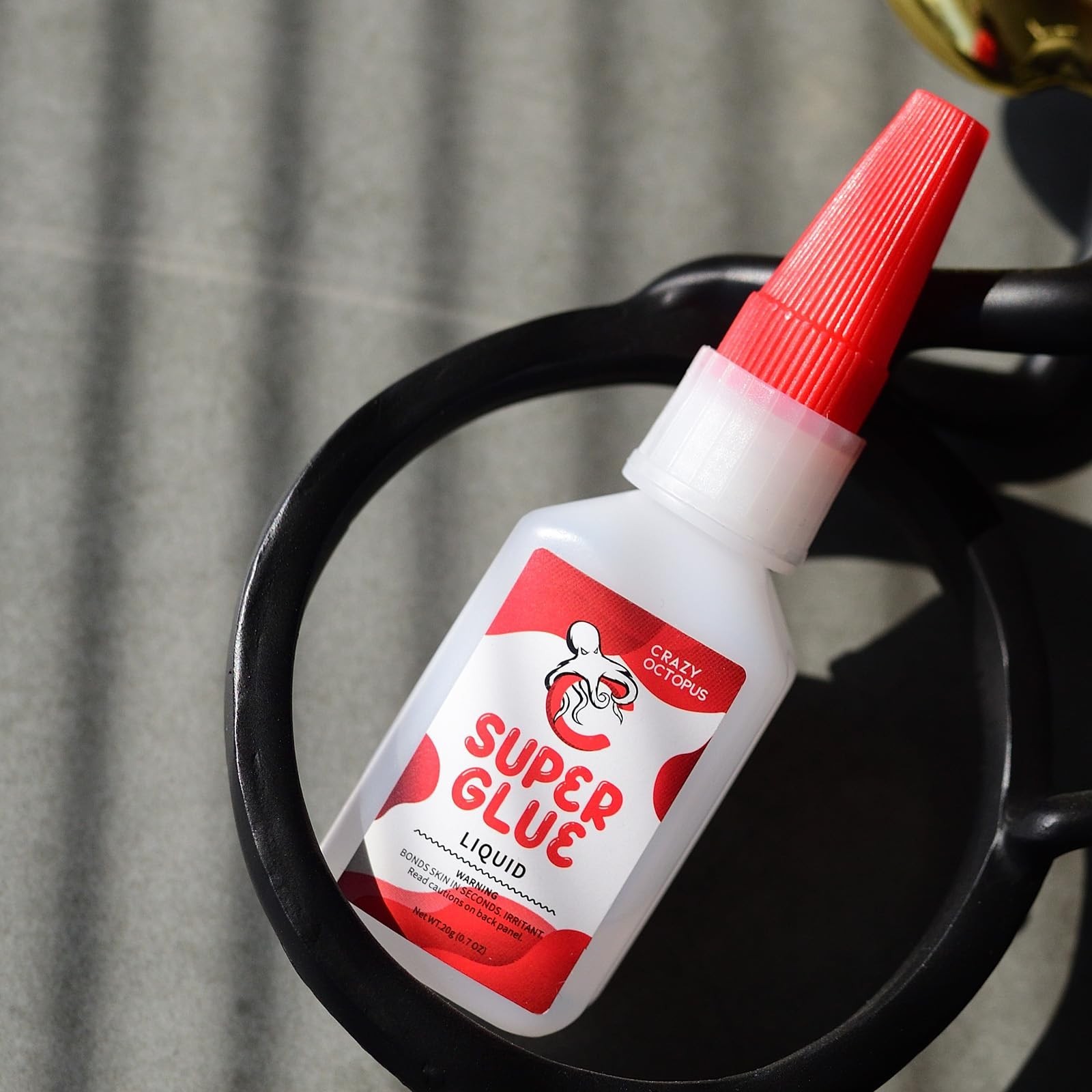 Super Glue, 20g Quick-Dry Strong Adhesive for Plastic, Metal, Wood, Leather, …