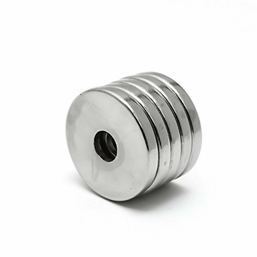 N35 Countersunk Ring Round Disc Strong Neodymium Magnets Rare Earth with Hole