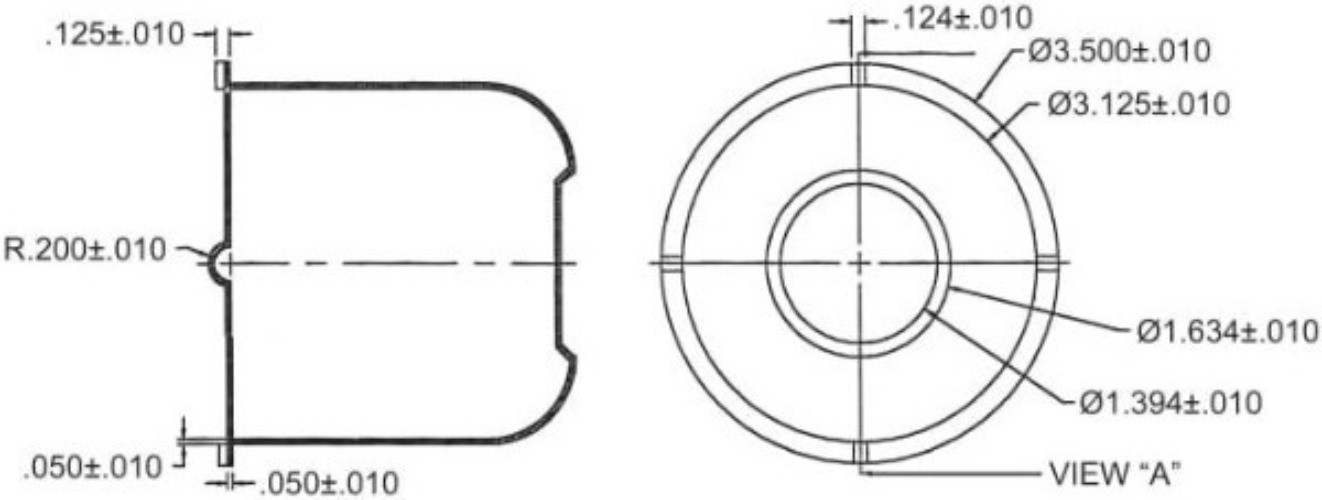 4 Trailer Wheel Hub Center Cap 3.125″ Diameter Travel Trailer, Ca Color: Black