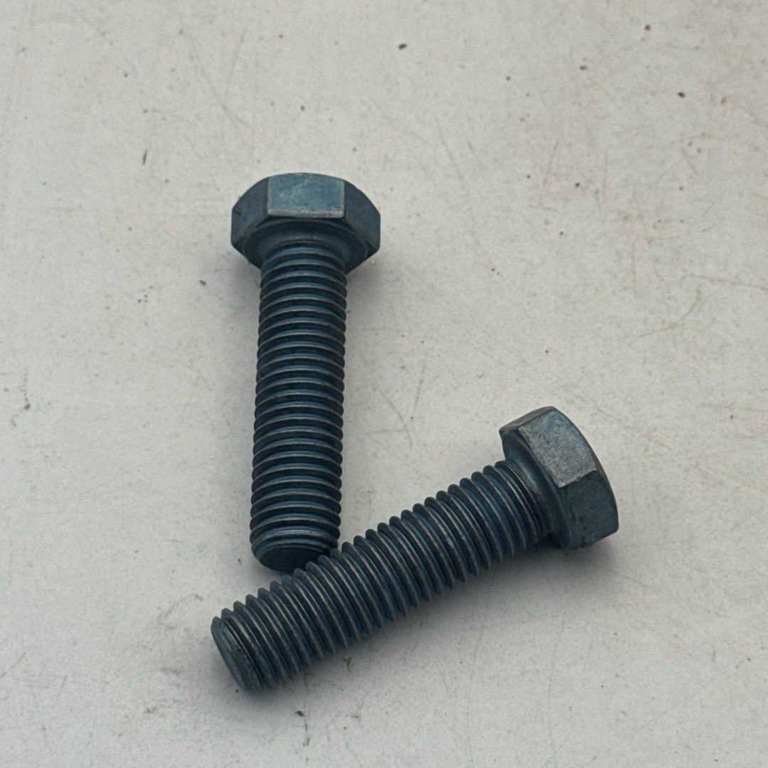 Metric Screw M12-1.75 x 45 Blue Hex Head ISO 4017 High Strength UST184234 50PK