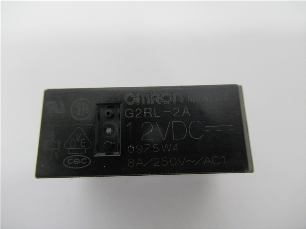 Omron G2RL-2A , Low-Profile ,2-pole PCB Power Relay (DPST-NO) 12 VDC,8A (PK 100)