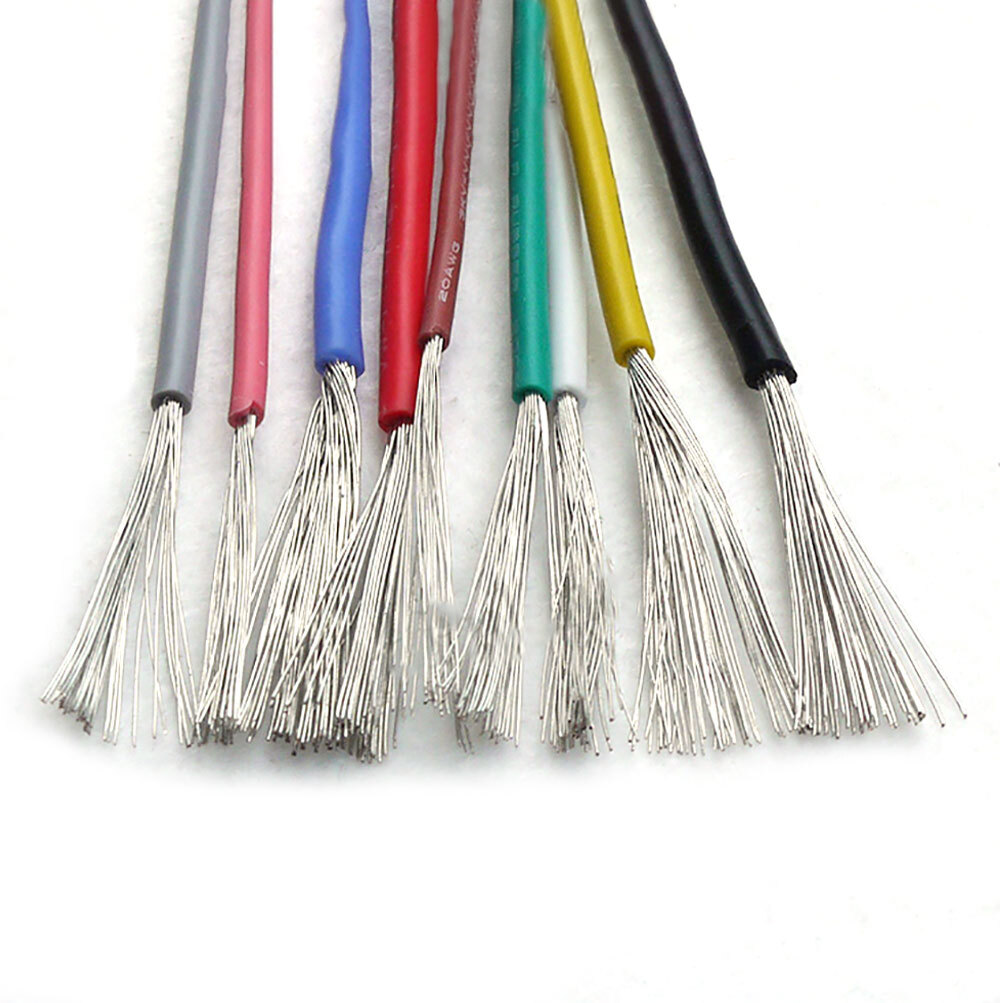 200°C 600V UL3135 Stranded Cable Silicone Insulated Wire 10/12/14/16/18/20~30AWG