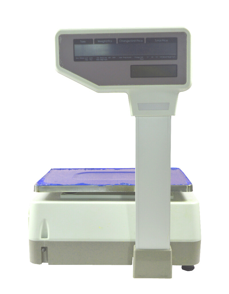 New Commercial 66lb Digital Price Computing Food Scale Bar Code Printing Scale