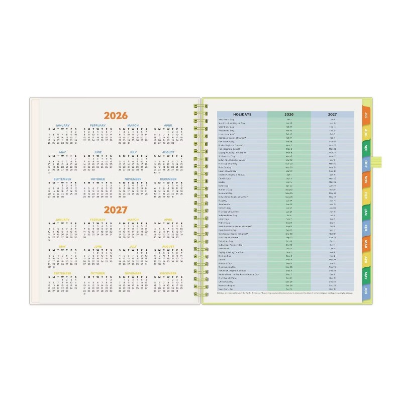Blue Sky Your Year Elementary Weekly/Monthly Planner Wirebound 7″x9″ Huxley