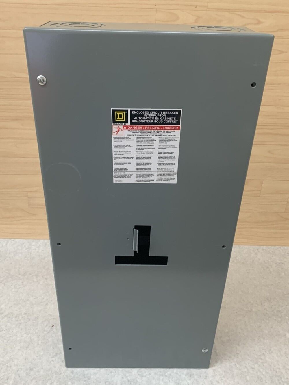 Square D J250S 3-Space 250Amp Indoor Surface Mount Circuit Breaker Enclosure