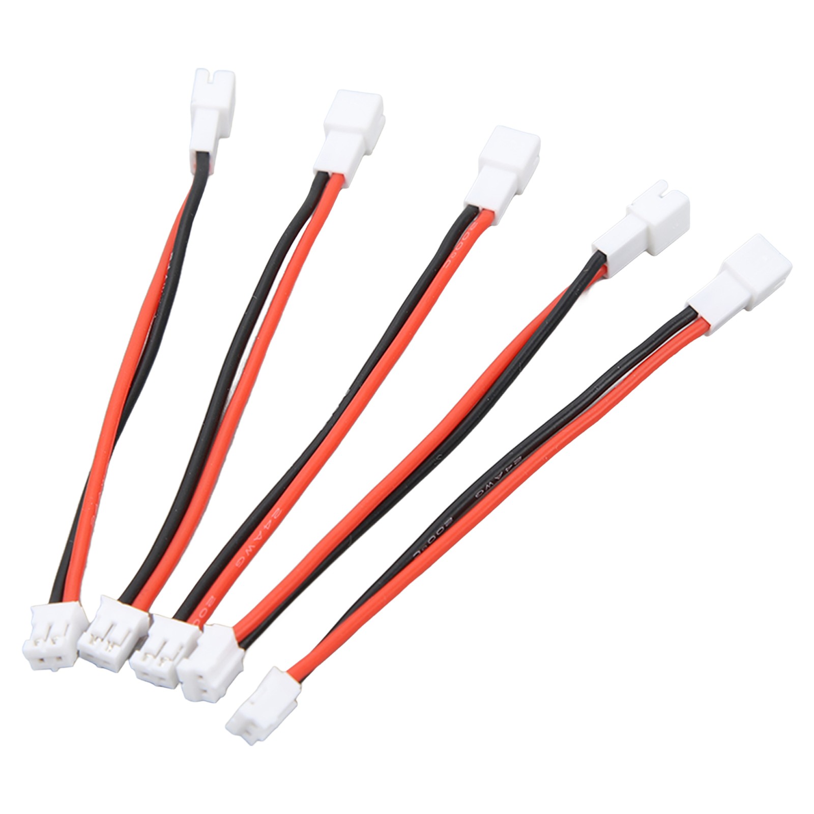 5Pcs PH2.0 2P Battery Adapter Cable For Axial SCX24 1/24 (3.6in)