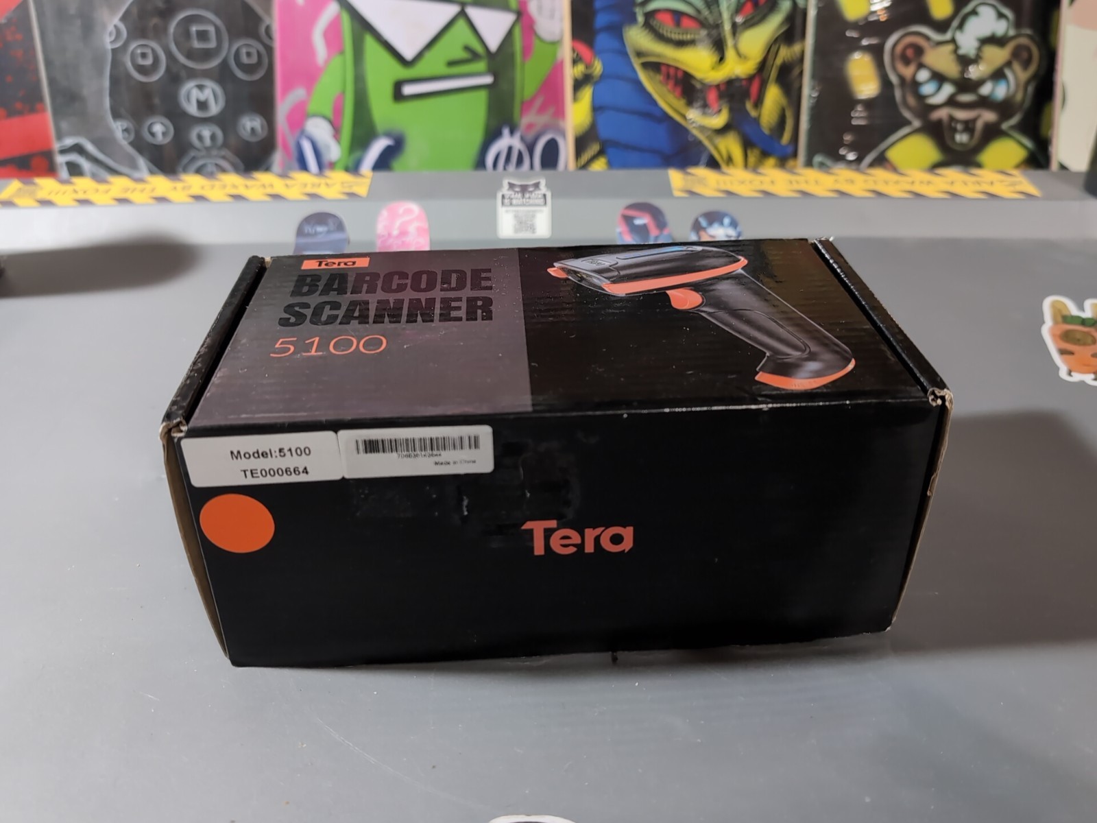 Tera 5100 Wireless 1D Barcode Scanner USB Cordless Reader