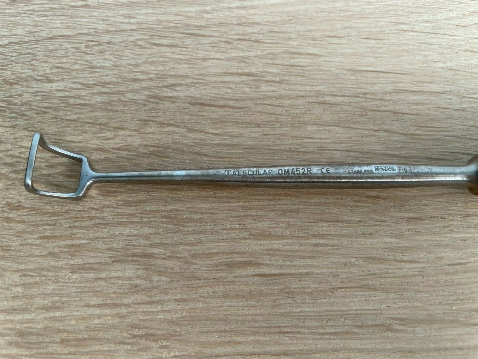 Aesculap OM452R ENT Adenoid curette #2