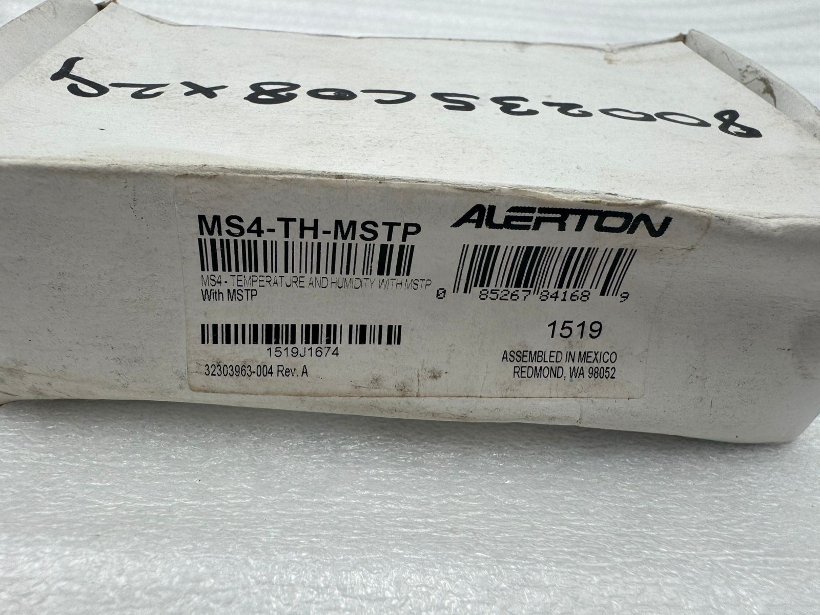 Alerton MS4-TH-MSTP Temperature and Humidity with MSTP