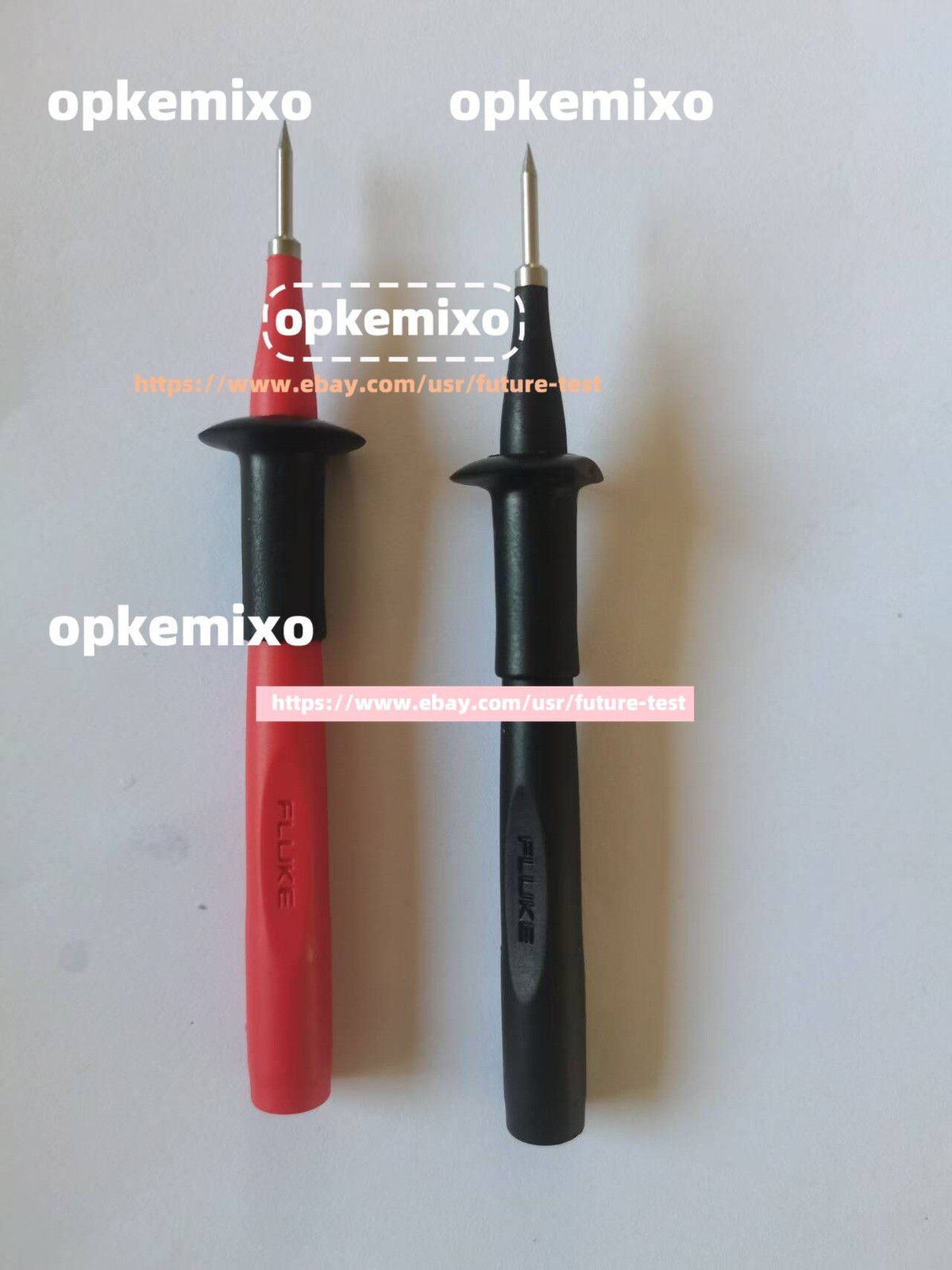 Genuine Fluke TP220 SureGrip Test Probes for TL222/TL224 / Red & Black color