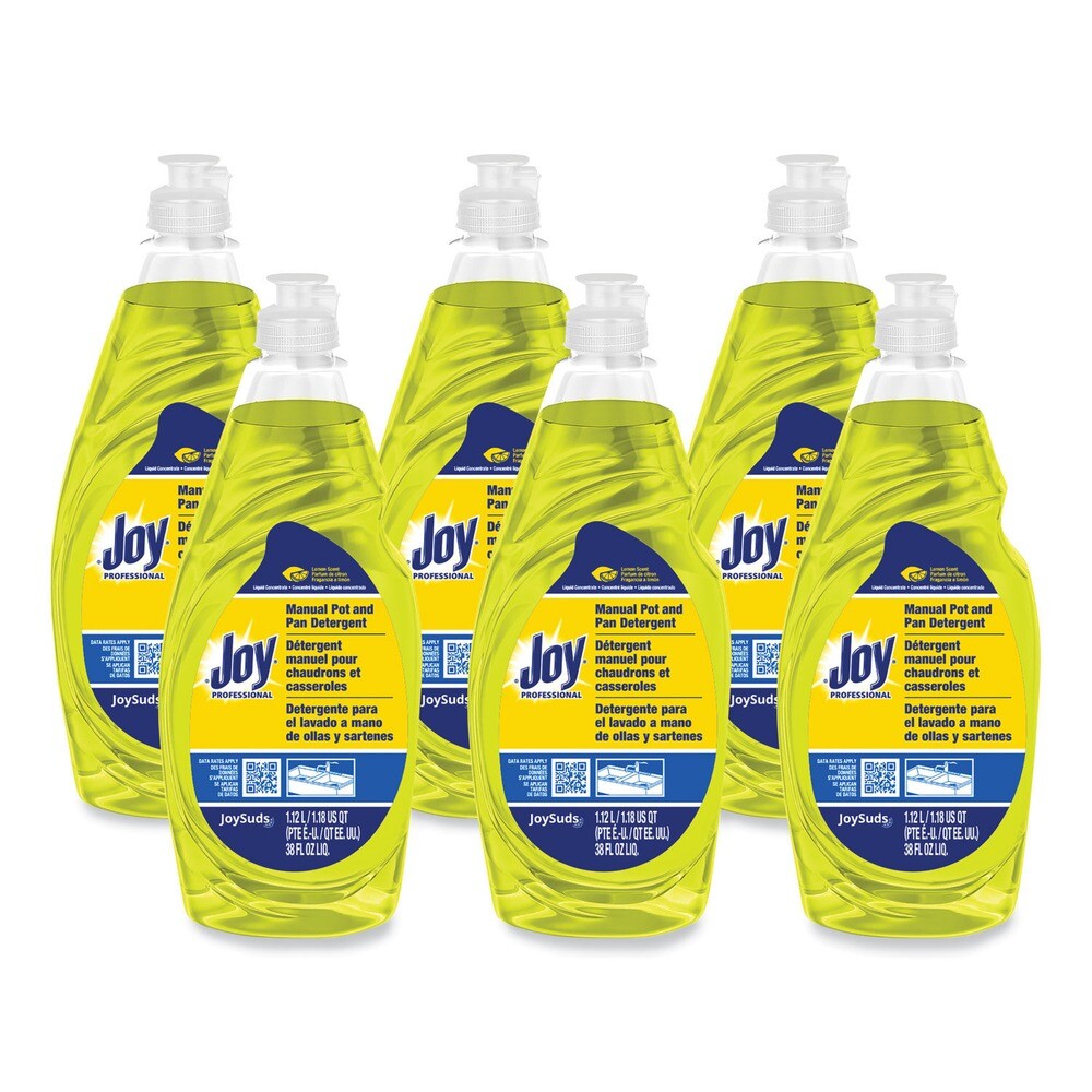 Joy 43606CT 38 oz. Bottle Dishwashing Liquid (8/Carton) New