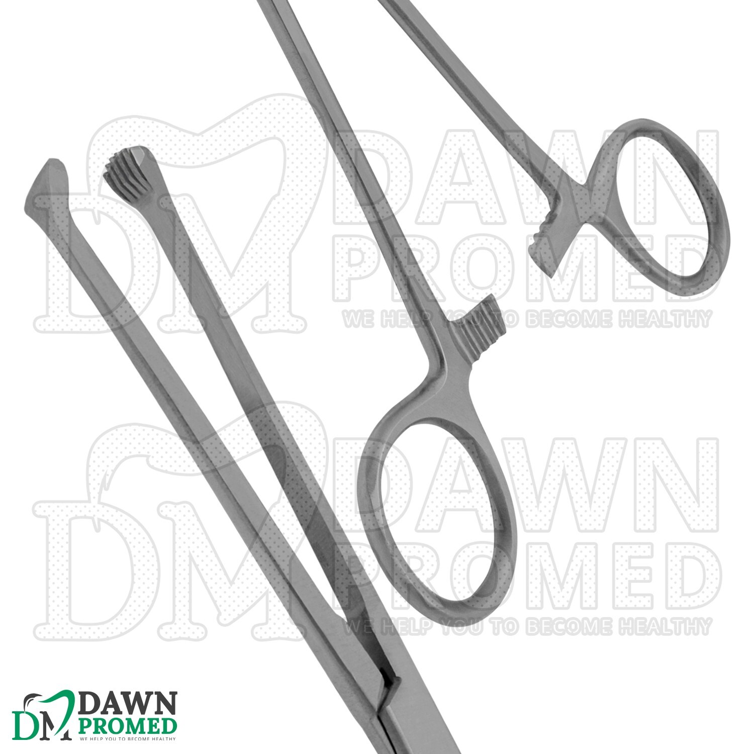 Allis Tissue Forceps 10″ 5 X 6 Teeth Surgical Clamp OB/GYN Instruments German Gr