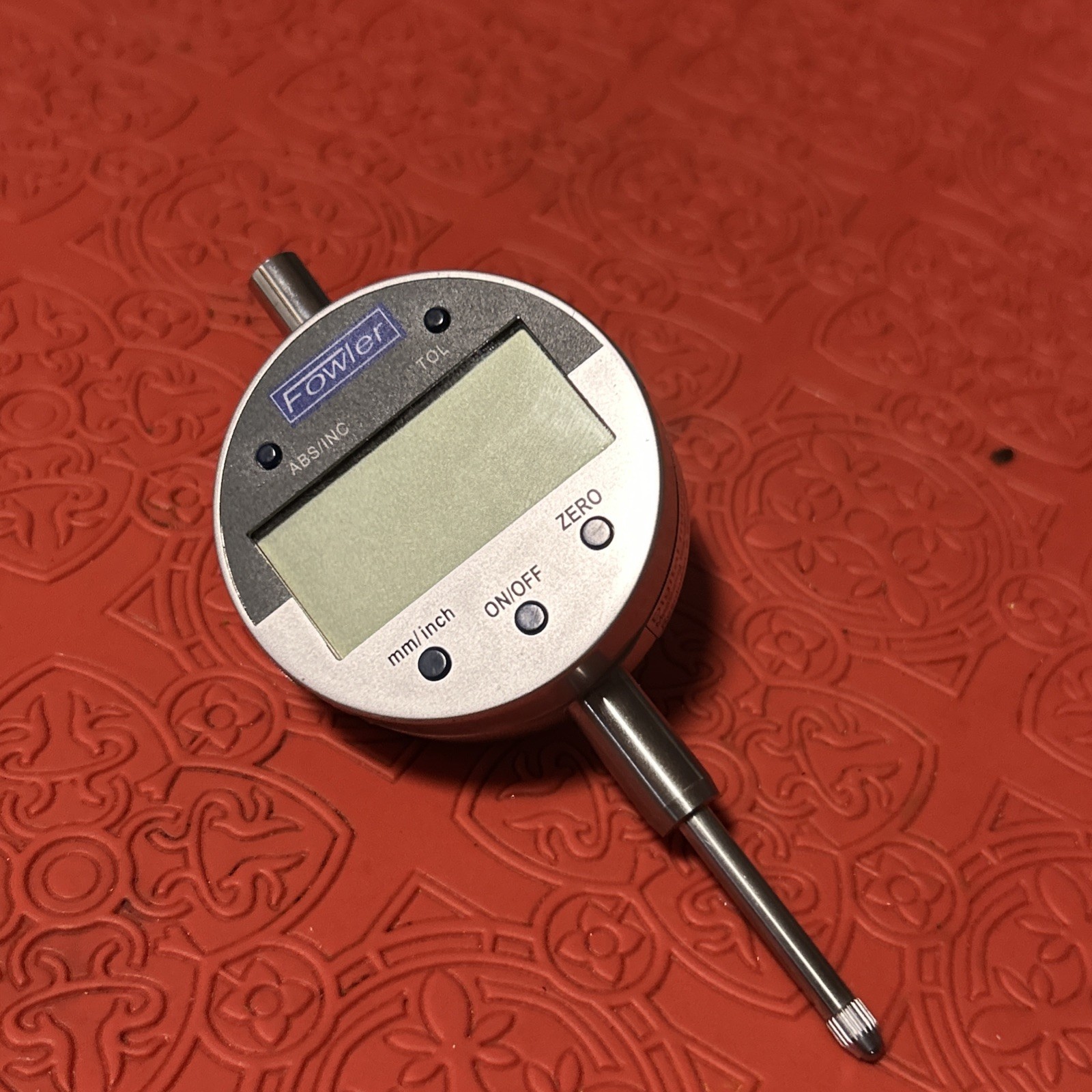 Fowler Digital Indicator Range:0~12.7mm/0.5″;25.4mm/1.0″ Fast Shipping! (SU43)