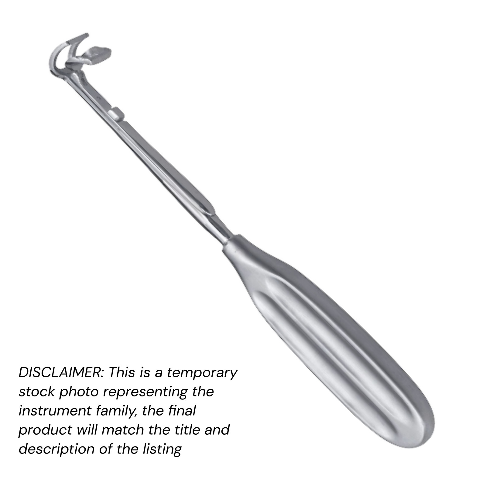 St. Clair Thompson Adenoid Curette 8-1/4″ Size #5 (20 mm) Stainless Premium