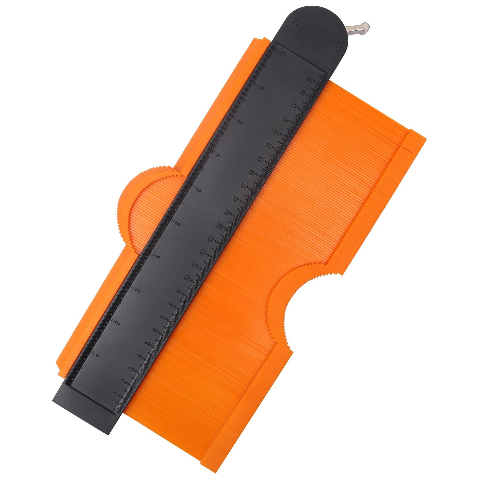 10 Inch Contour Gauge Tool Irregular Shape Duplicator for Woodworking Flooring