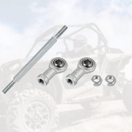 145mm Length 8mm Hole Diameter Adjustable Steering Tie Rod Ball Joint for 49cc E